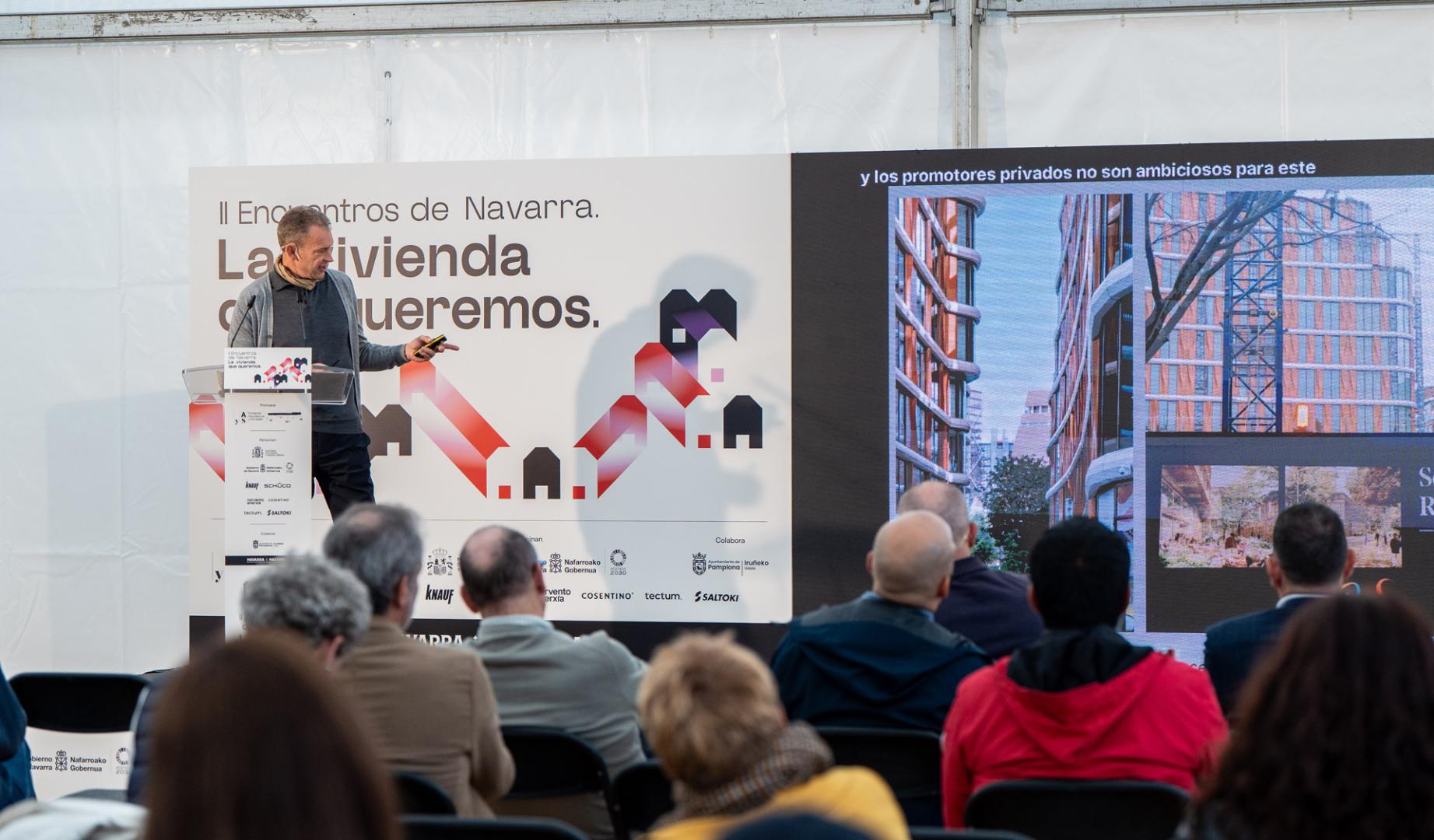 Pamplona debate el futuro de la vivienda con una veintena de arquitectos de Italia, Suiza y España