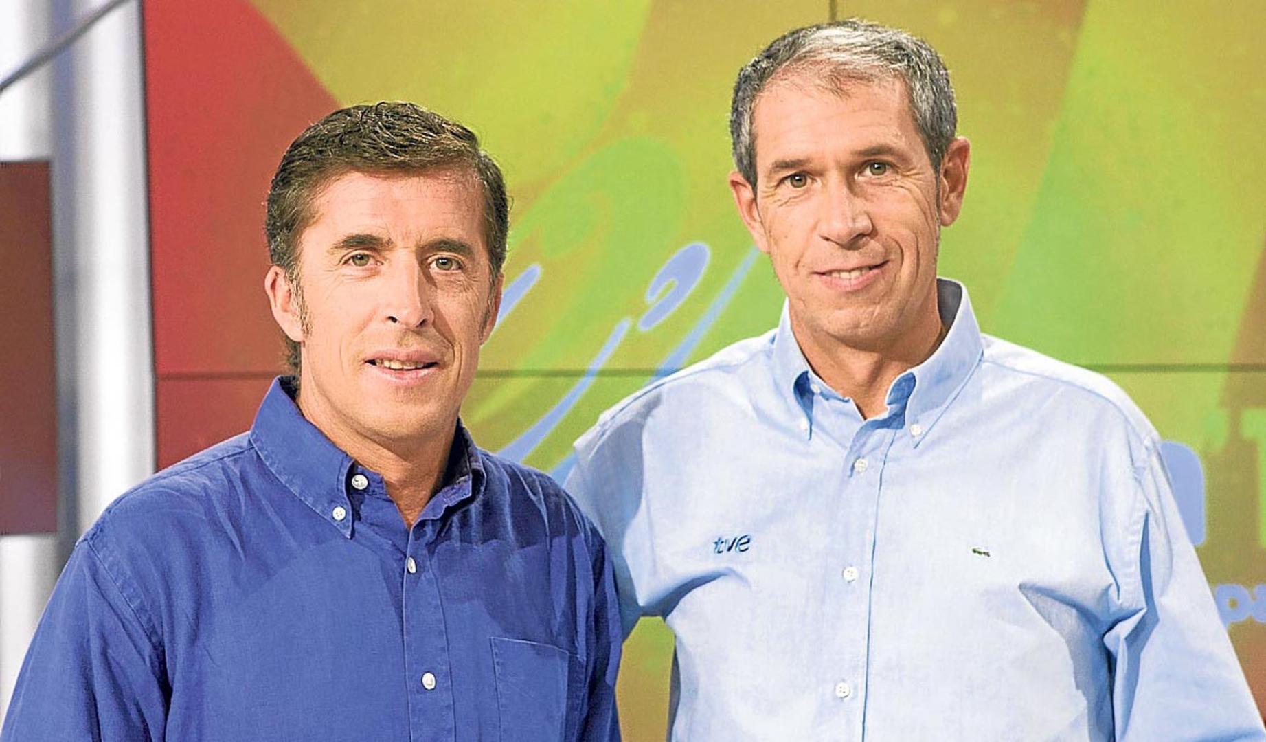 Pedro Delgado y Carlos de Andrés