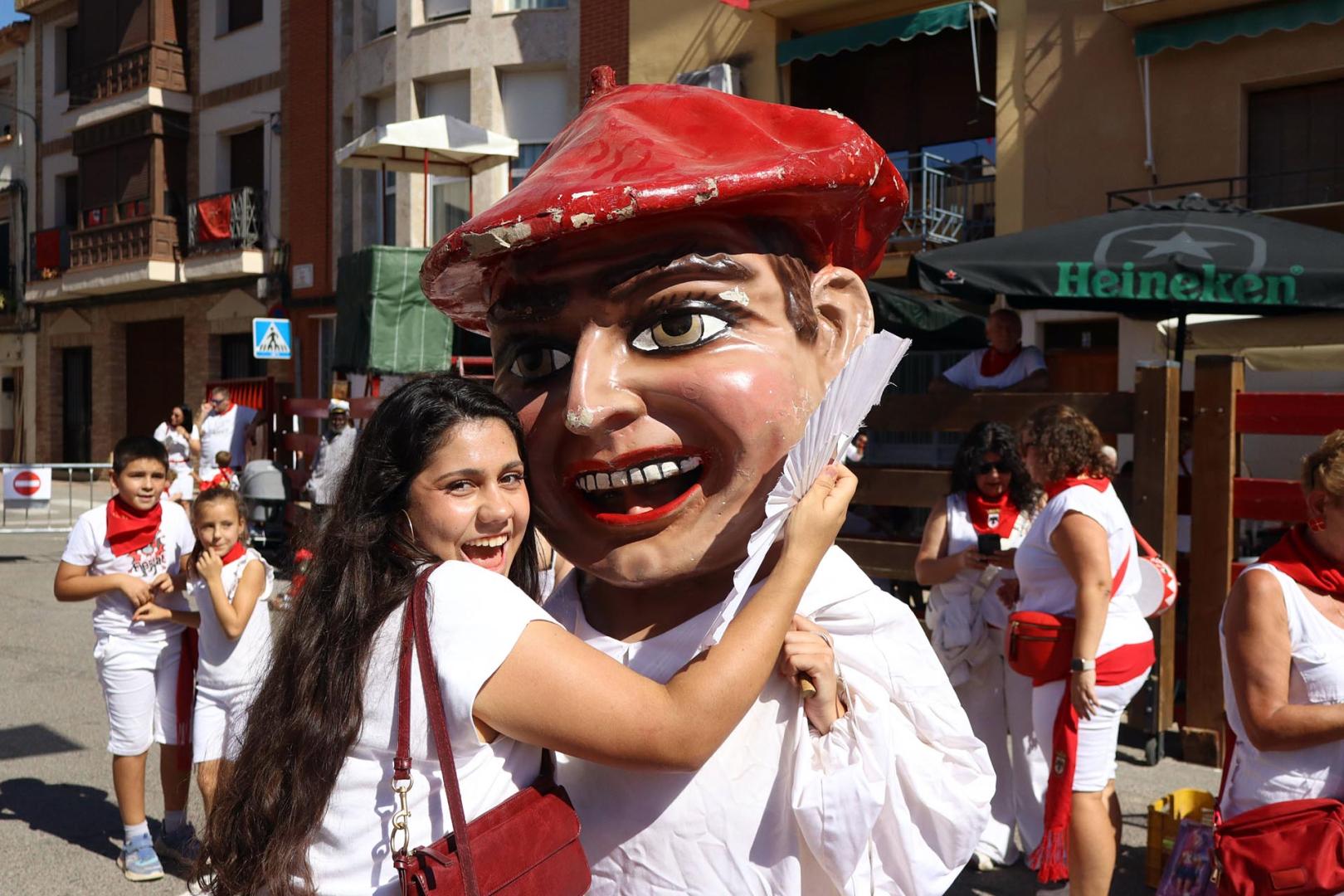 Calor, música y diversión en el cohete del inicio de las fiestas 2026 en Villafranca