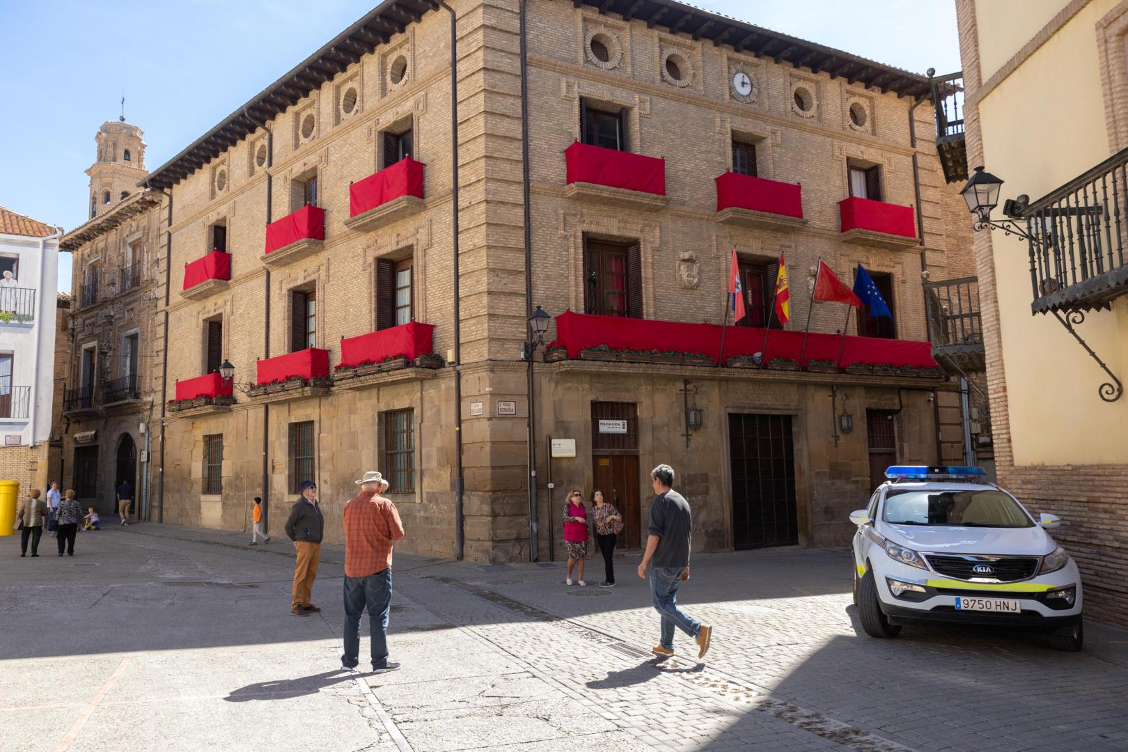 Fachada del Ayuntamiento de Corella