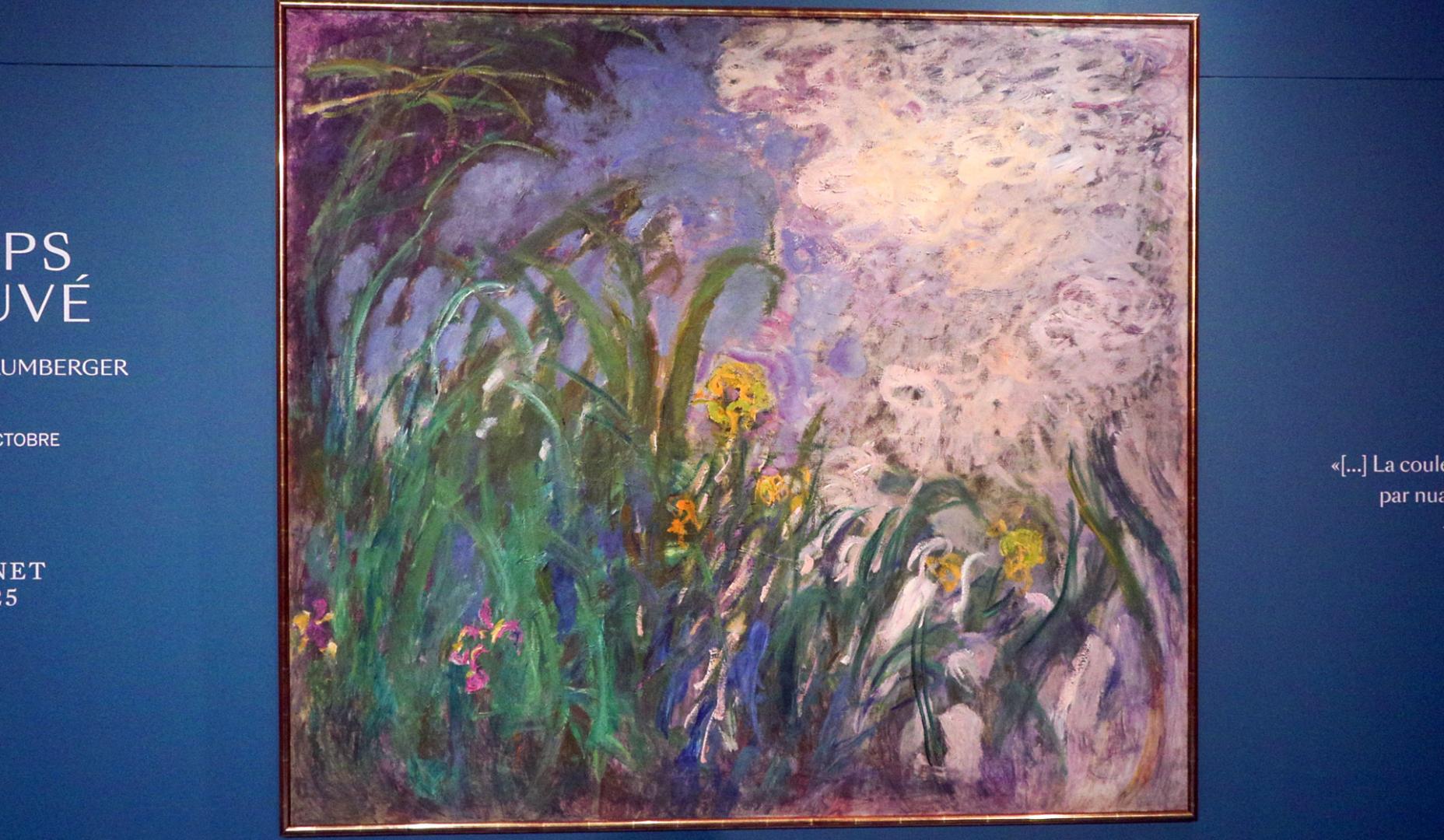'Iris', del pintor francés Claude Monet (1840-1926)