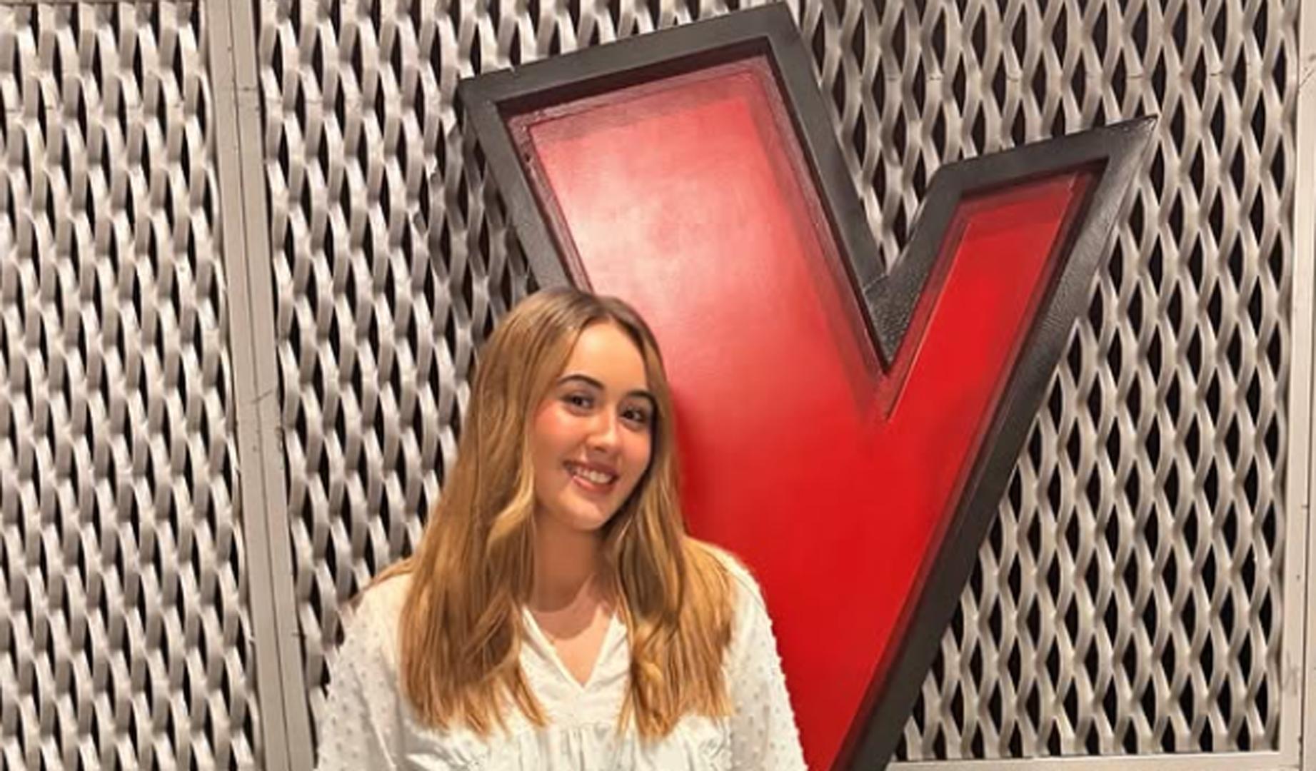 La navarra Claudia Goicoechea en La Voz