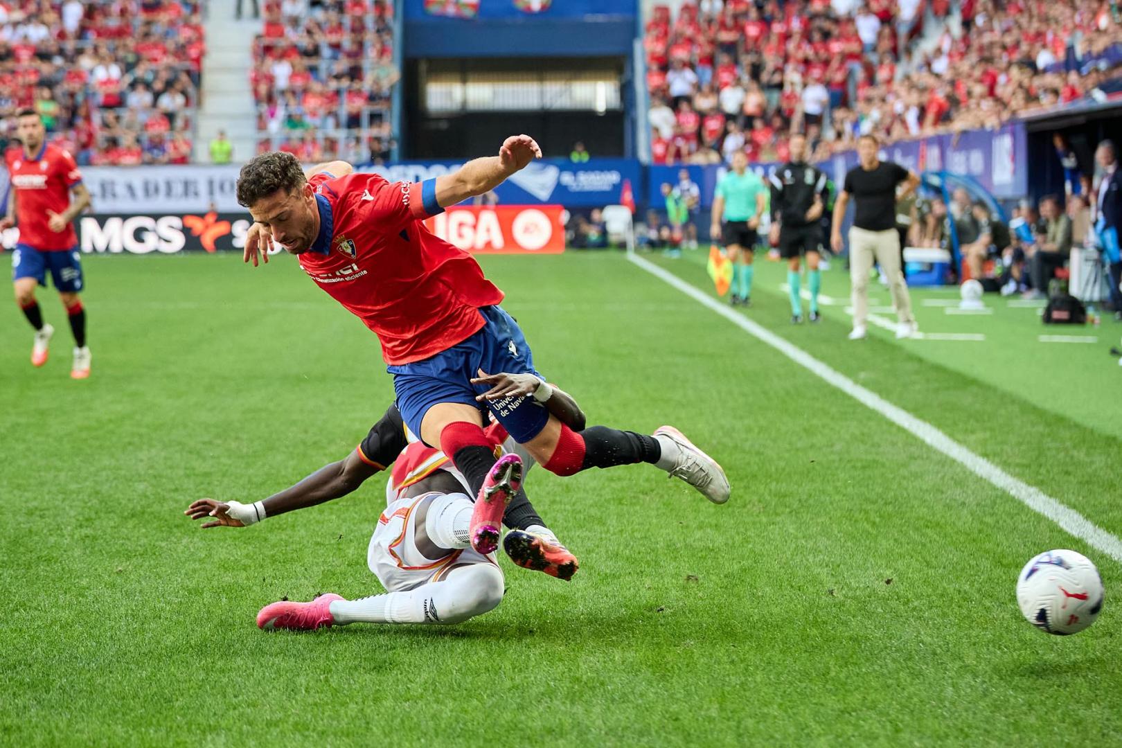 Fotos del Osasuna-Rayo de la jornada 7