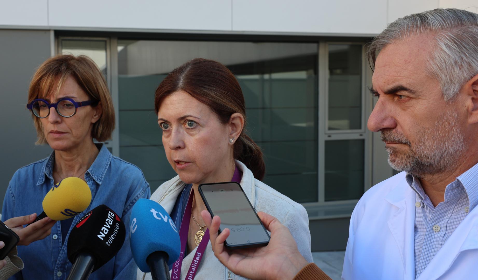 La directora gerente de Fundación Hospitalarias Navarra, Miryam Zabalza