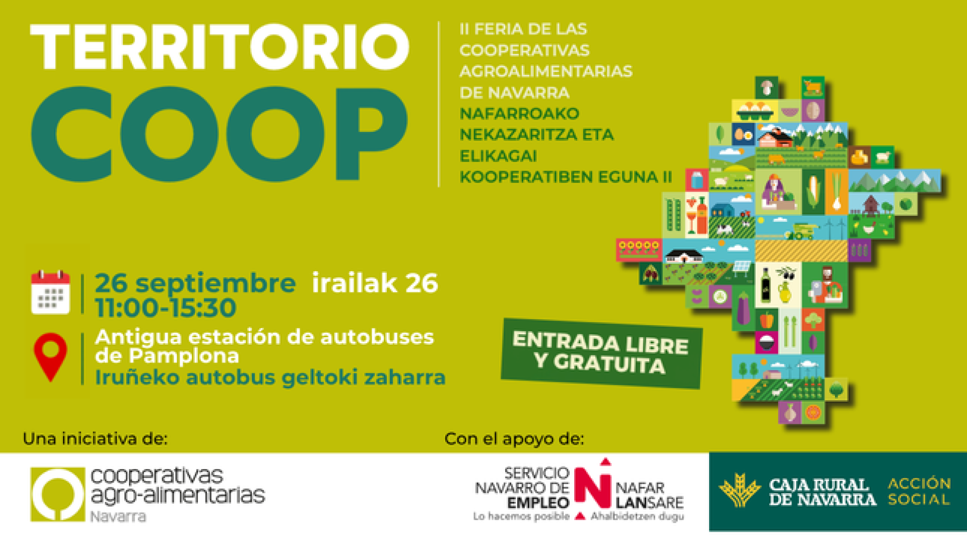 Habrá catas y degustaciones, exhibición de deporte rural, música con DJ, foodtruck, actividades infantiles y una exposición