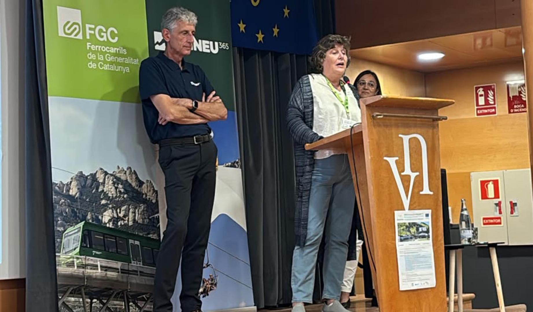 Un momento de las jornadas en las que se han presentado los resultados del proyecto 'Life Pyrenees4Clima'