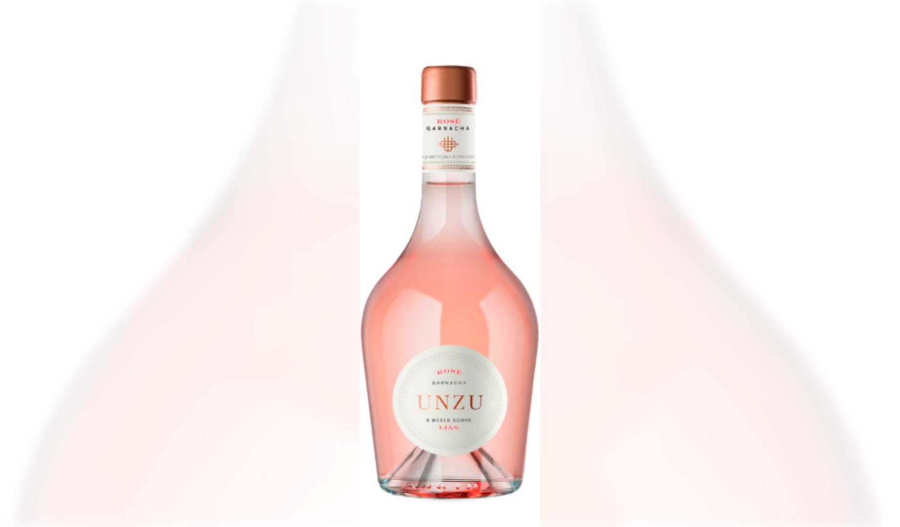Botella de Unzu Rosé Sobre Lías