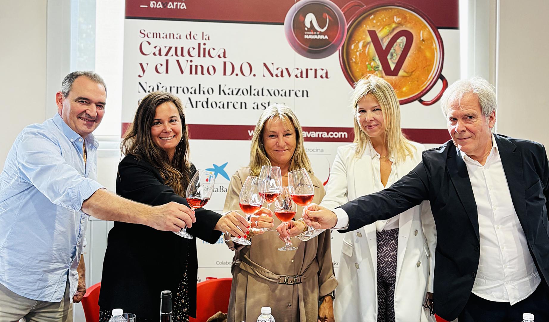 Presentación de la 25 Semana de la Cazuela y el Vino D.O. Navarra