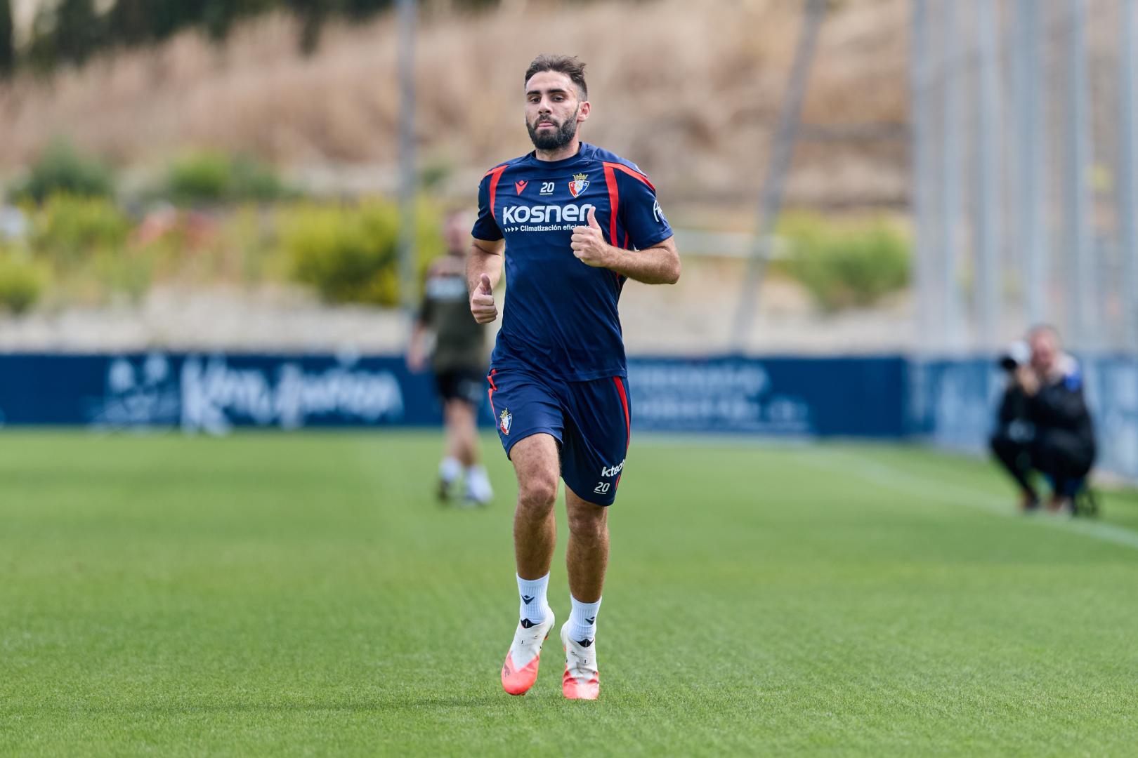 Romain Del Castillo, en Tajonar
