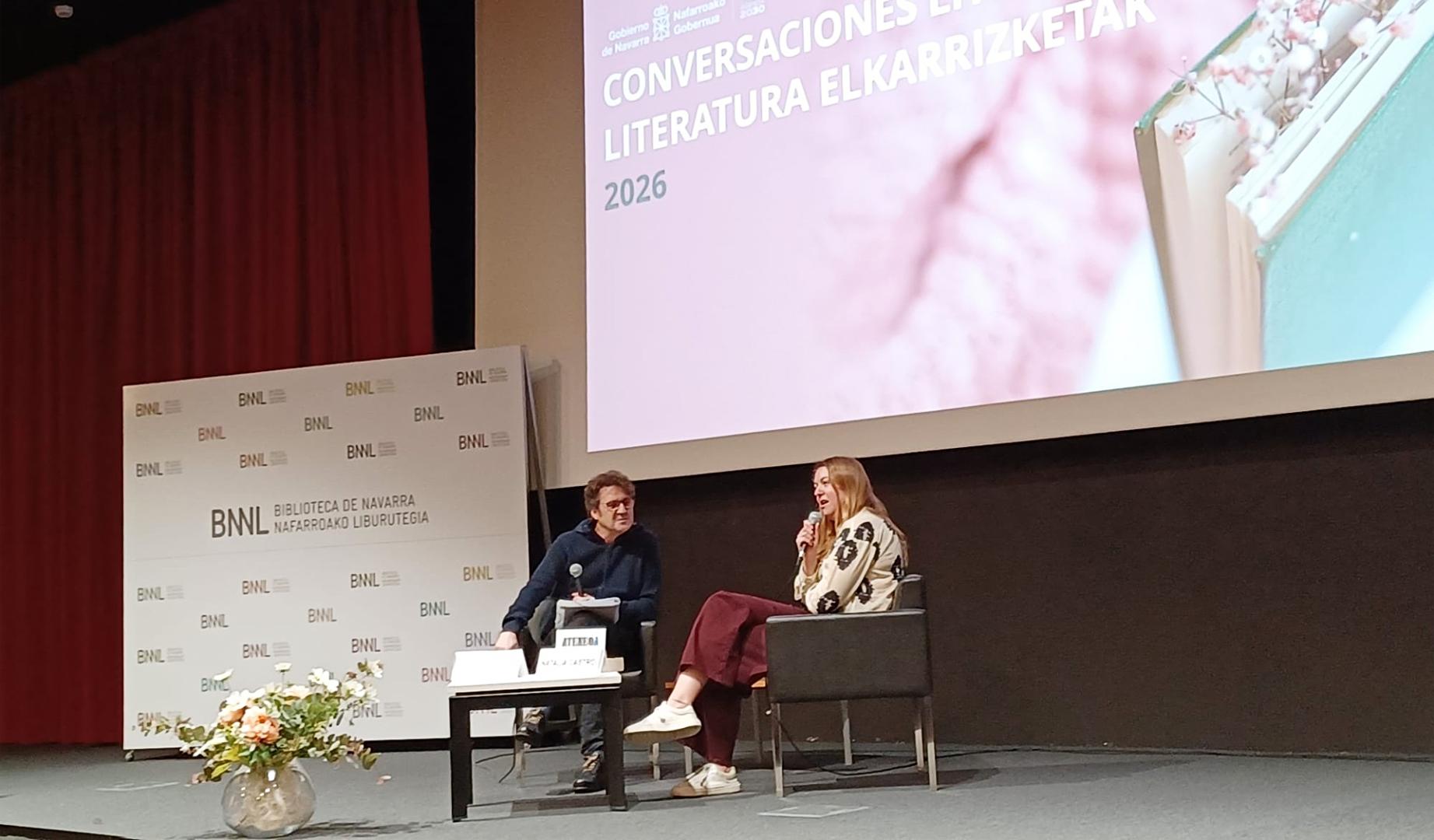 Un encuentro de la pasada edición de Imagen de ‘Conversaciones literarias’