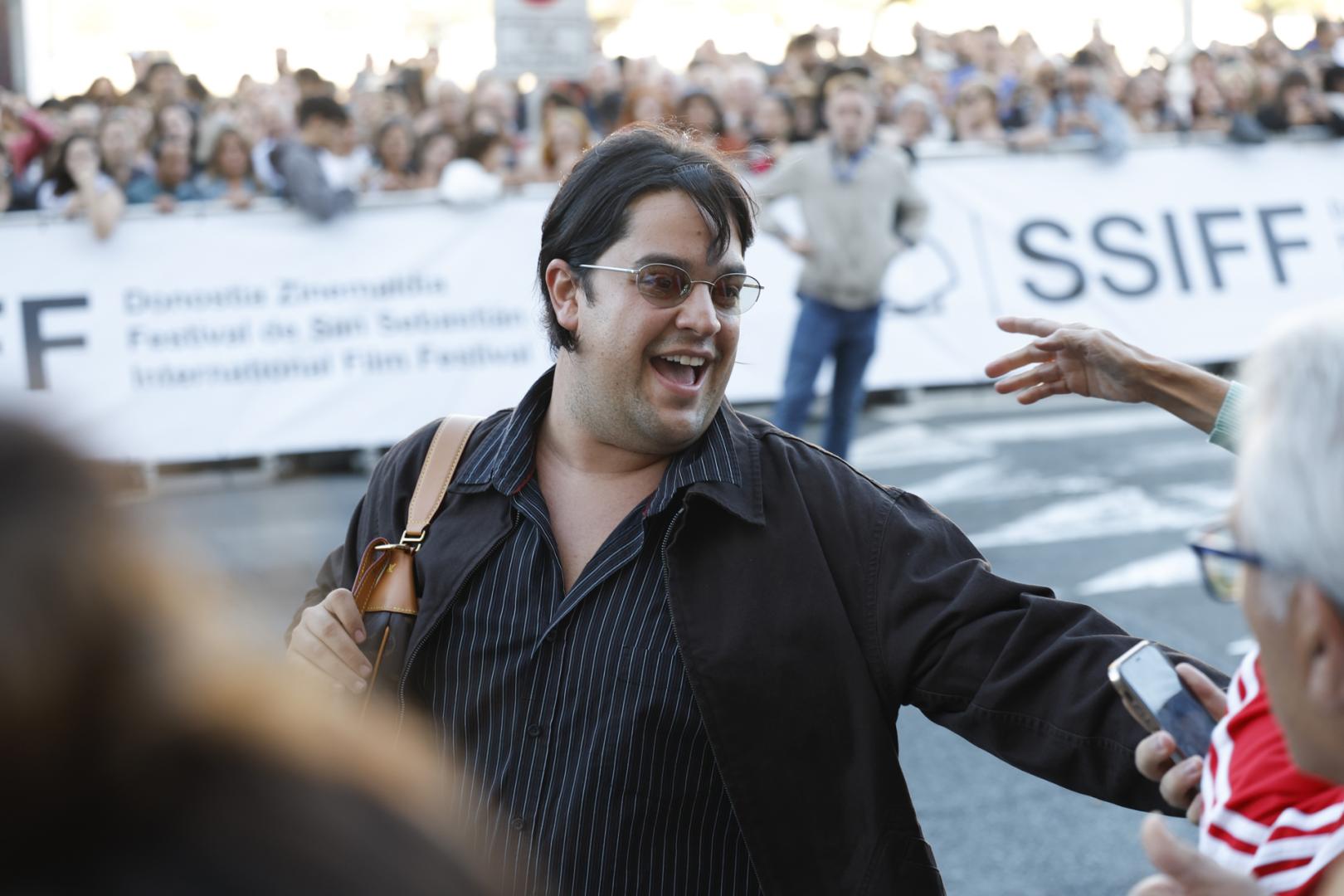 El actor Carlos González, a su llegada a la 74 edición del Festival Internacional de Cine de San Sebastián el pasado 19 de septiembre