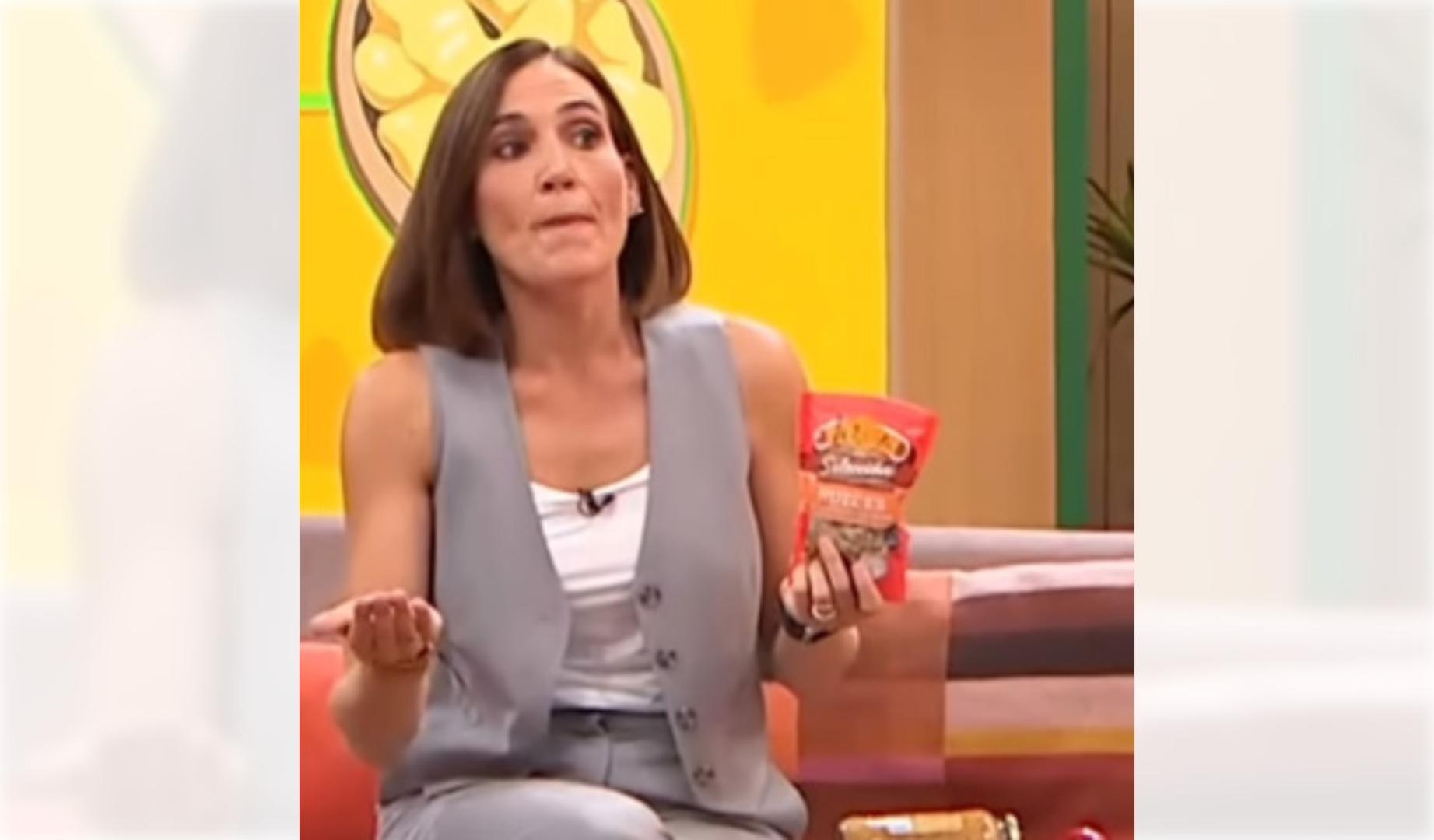 Boticaria García, durante su vídeo sobre las nueces