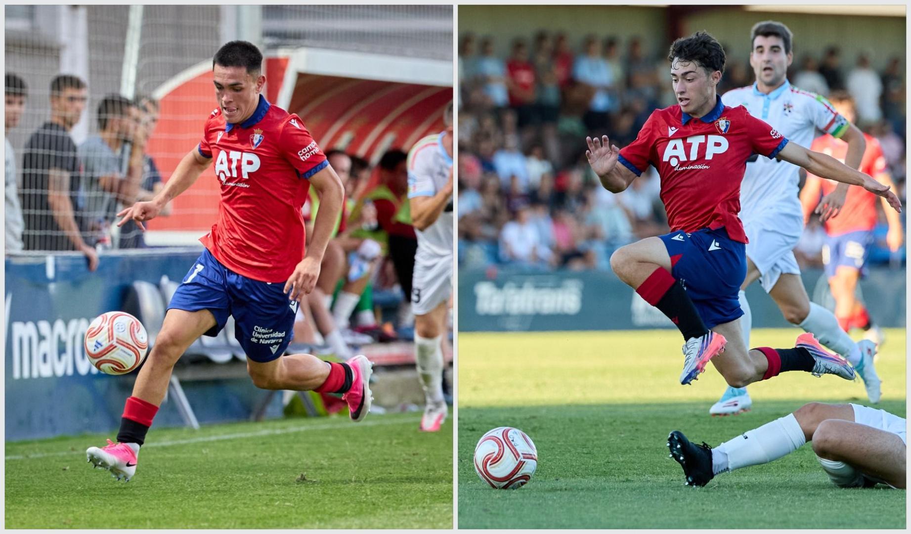 Kepa Sarango y Yoel Villamayor, este curso con el Promesas