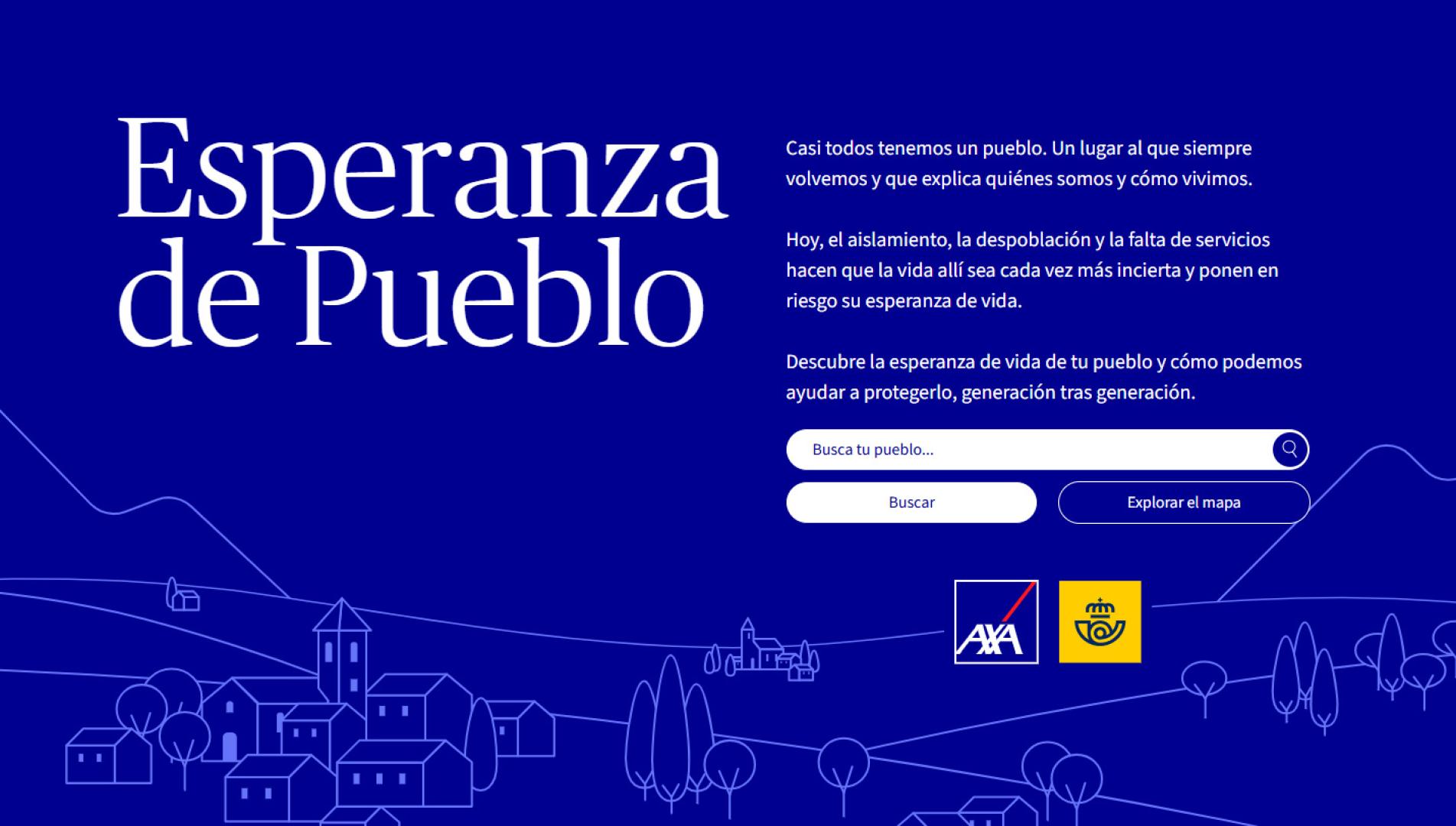 El estudio permite buscar por localidad o navegar por el mapa