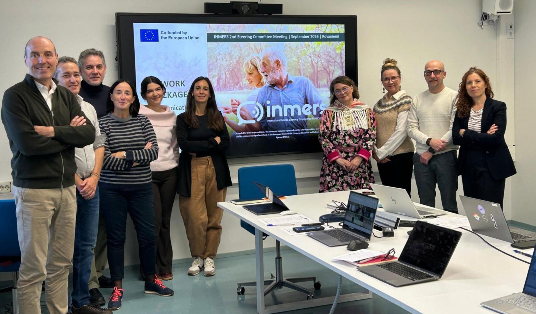Comité de seguimiento del proyecto INMERS celebrado en la ciudad finlandesa de Rovaniem.