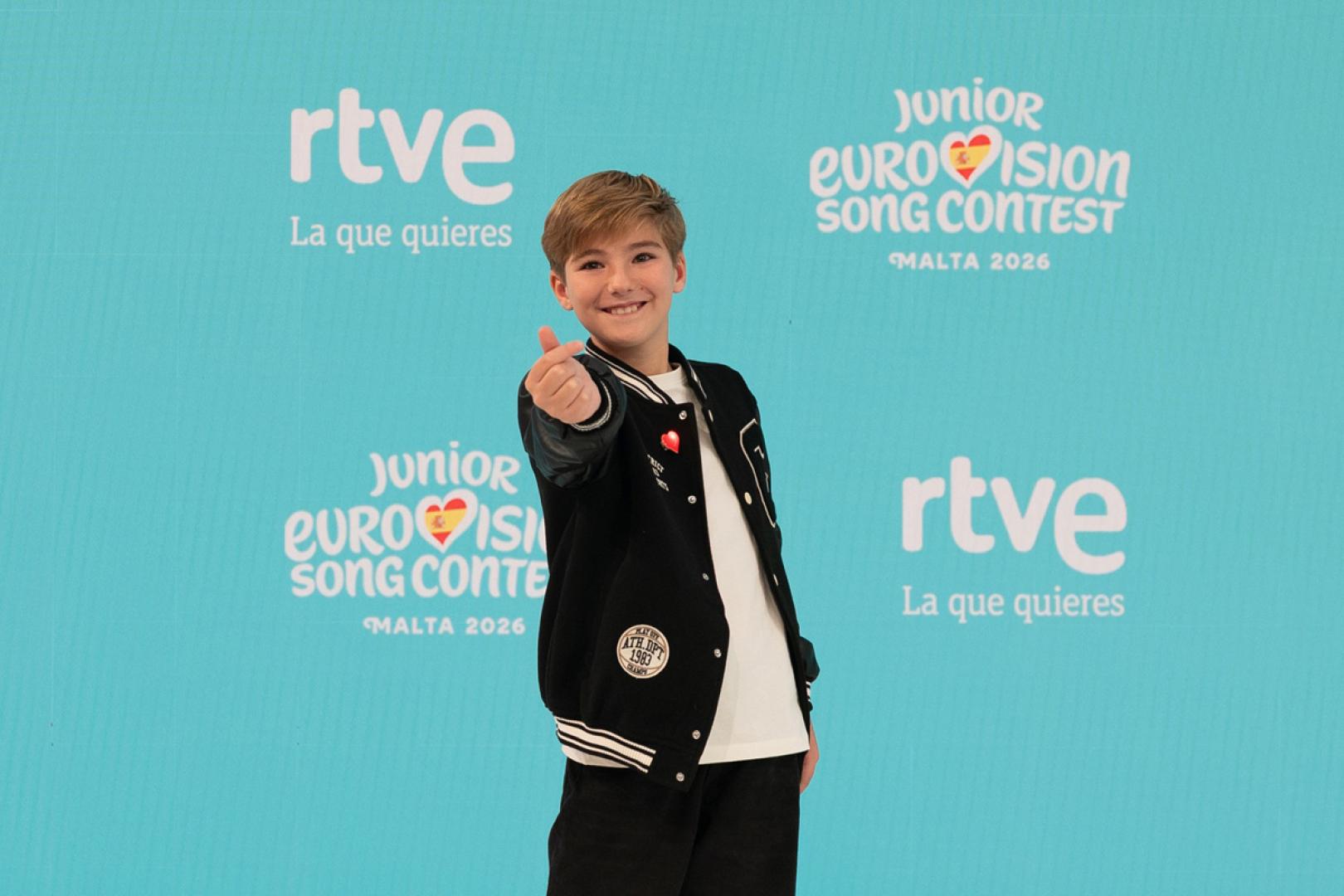 Lucas Paulano, representante de España en Eurovisión Júnior 2026
