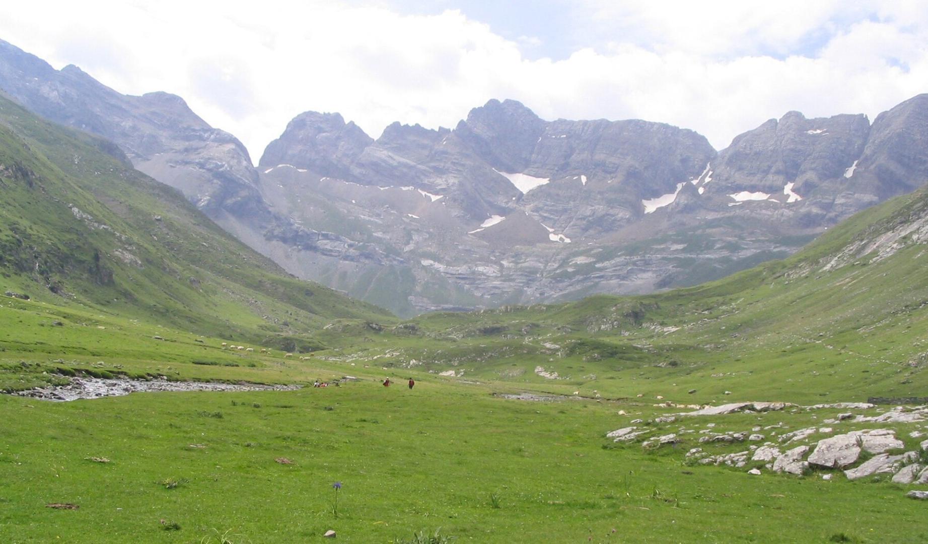 El pico Gabieto forma parte del macizo del Monte Perdido