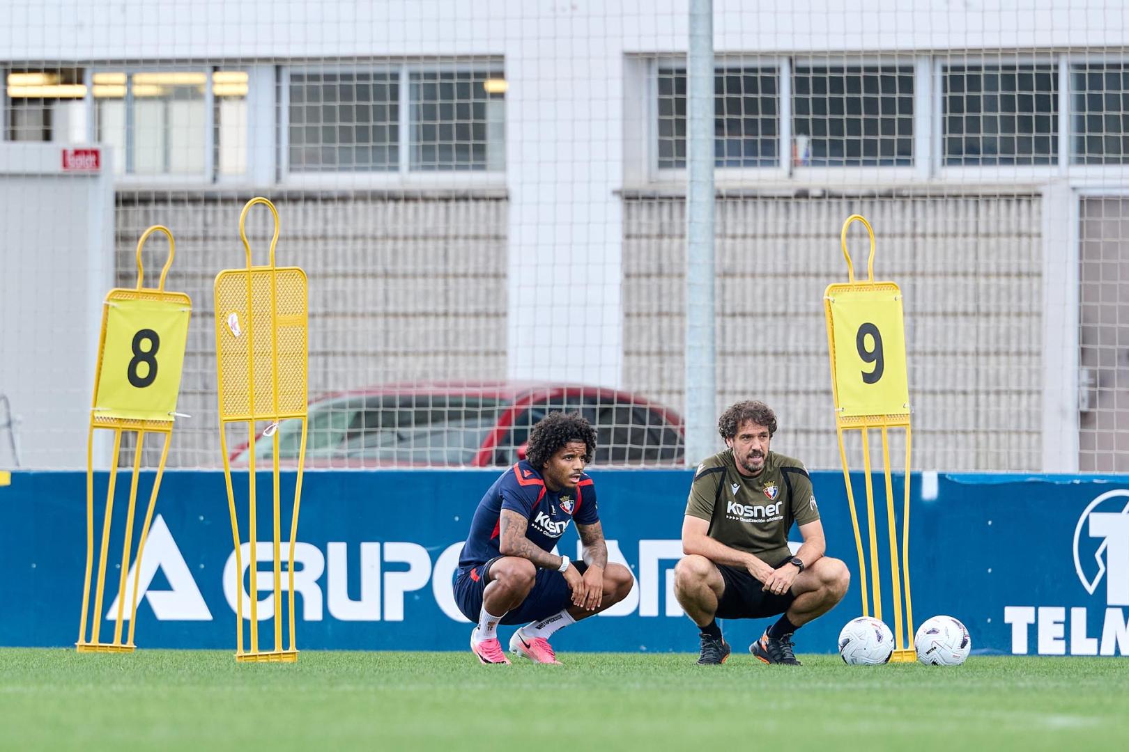 Fotos del entrenamiento de Osasuna de este martes 29 de septiembre