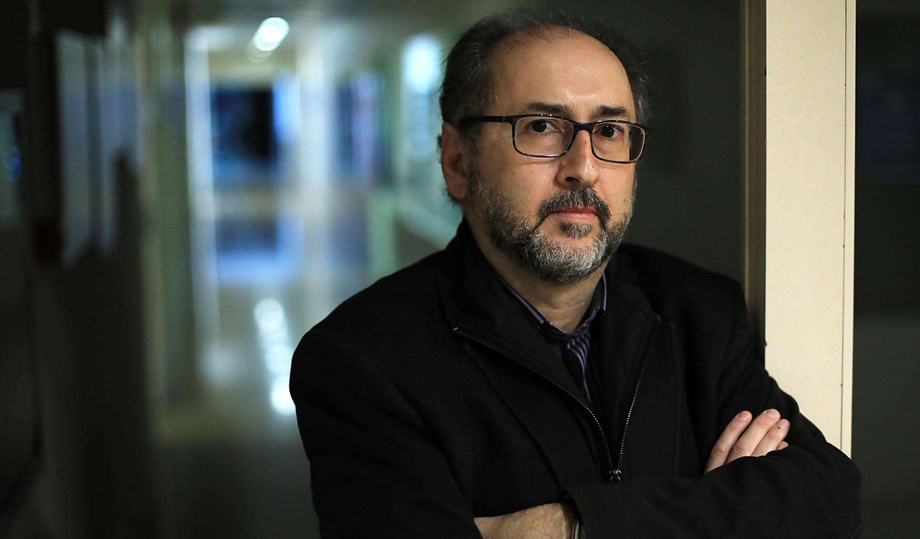 El dramaturgo pamplonés Víctor Iriarte