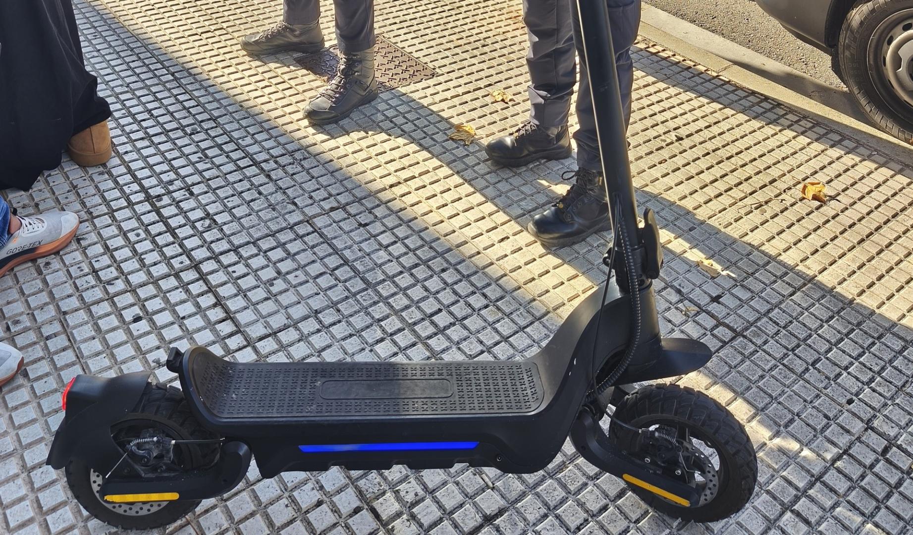 Denunciado en Tudela el conductor de un VMP por circular ebrio