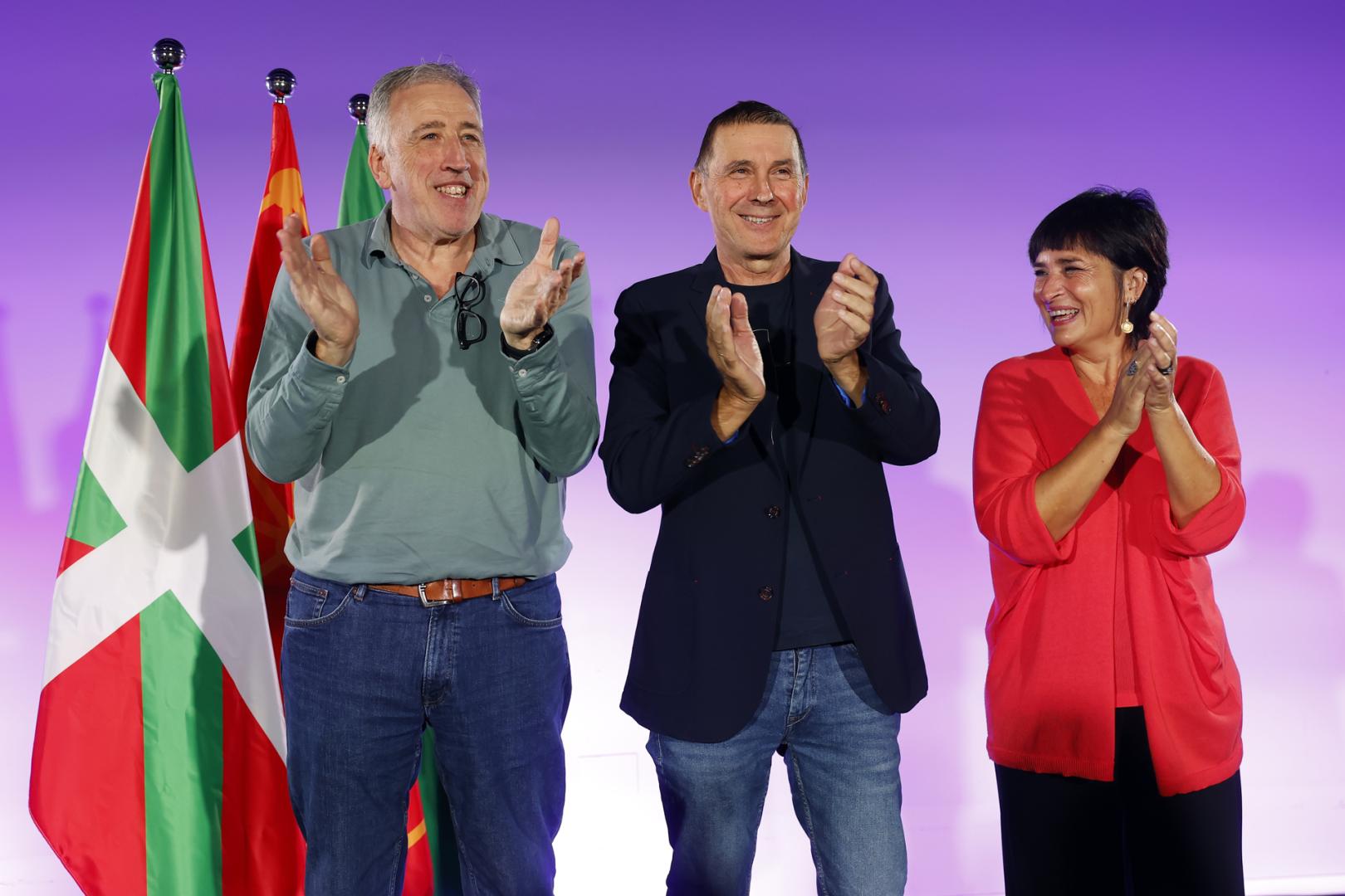 Asiron, Otegi y Aznal, este sábado en Pamplona