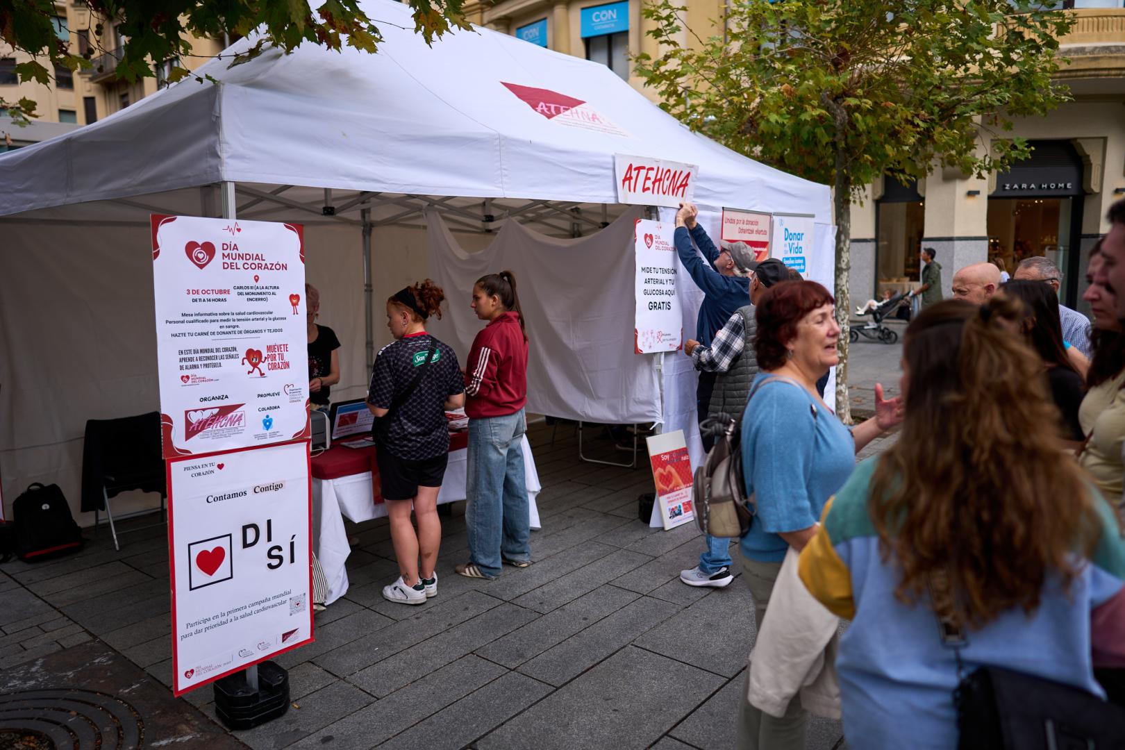 La jornada se ha celebrado entre las avenidas de Roncesvalles y de Carlos III, en Pamplona.