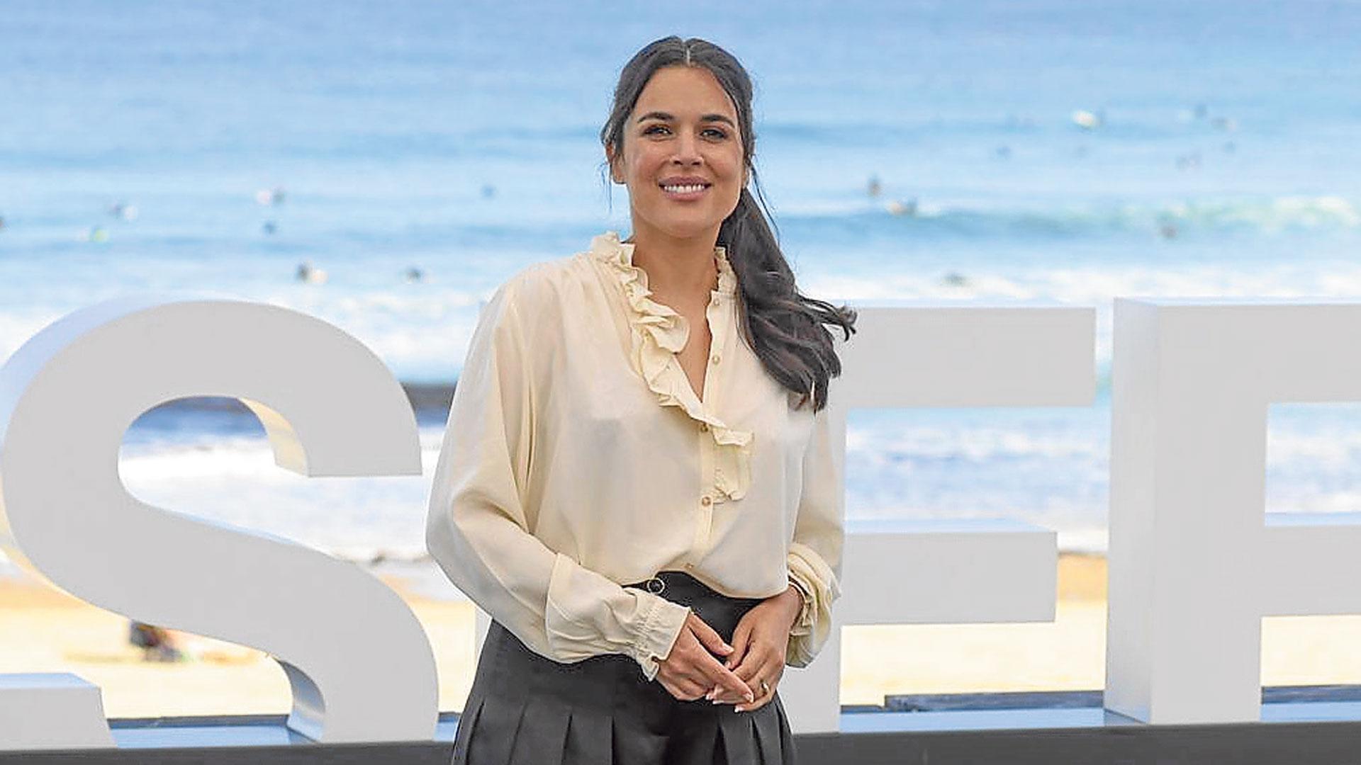 Adriana Ugarte en el Festival de San Sebastián