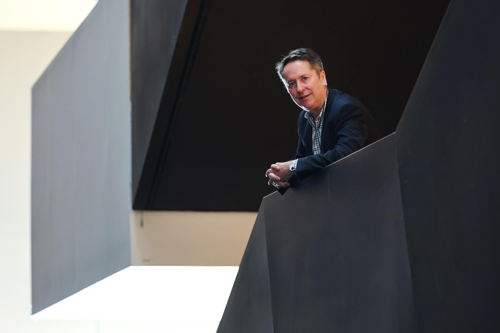 El físico Juan Ignacio Cirac, en Baluarte.