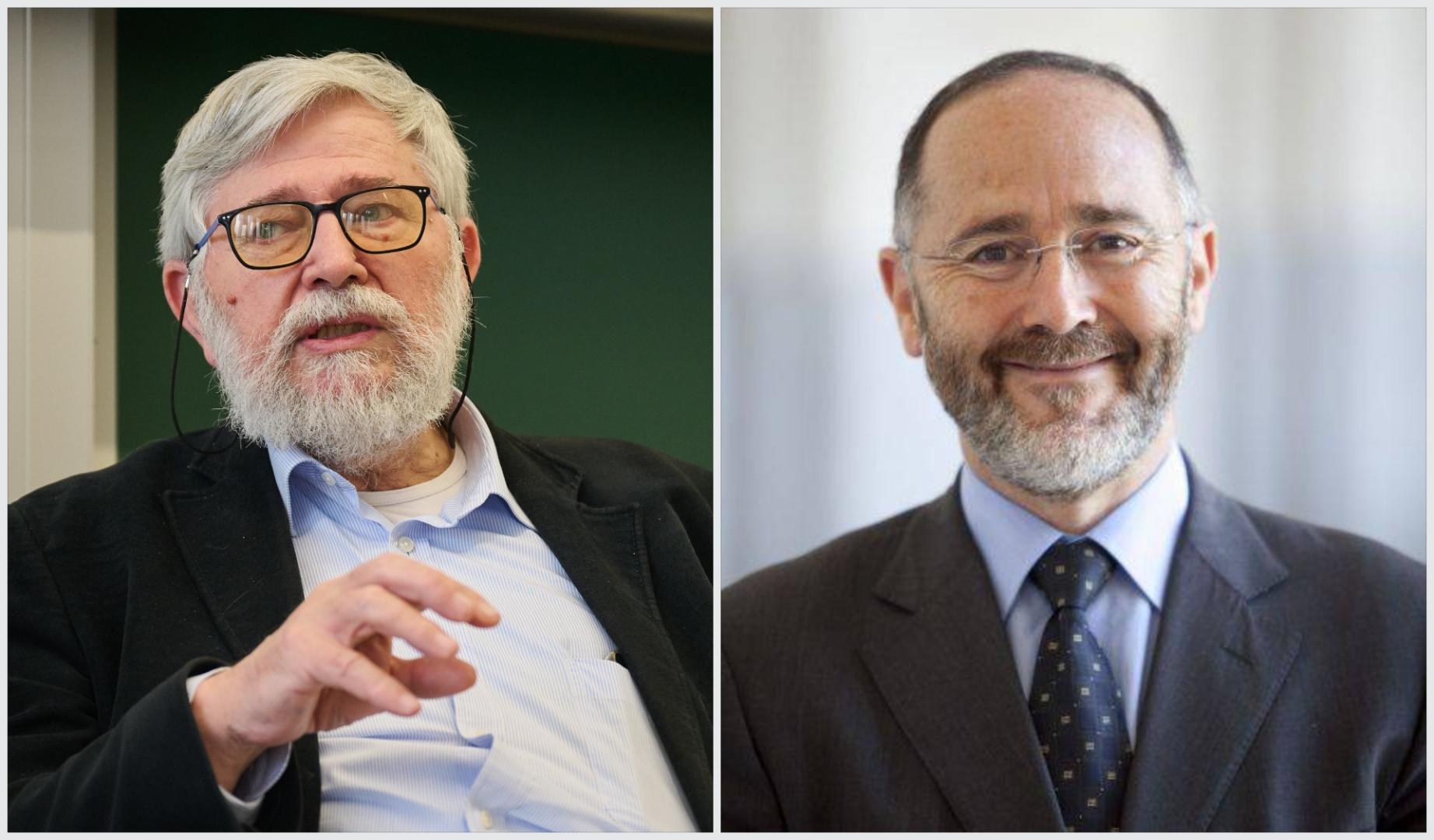 Fernando Reinares (izda.) y Florencio Domínguez (dcha.)