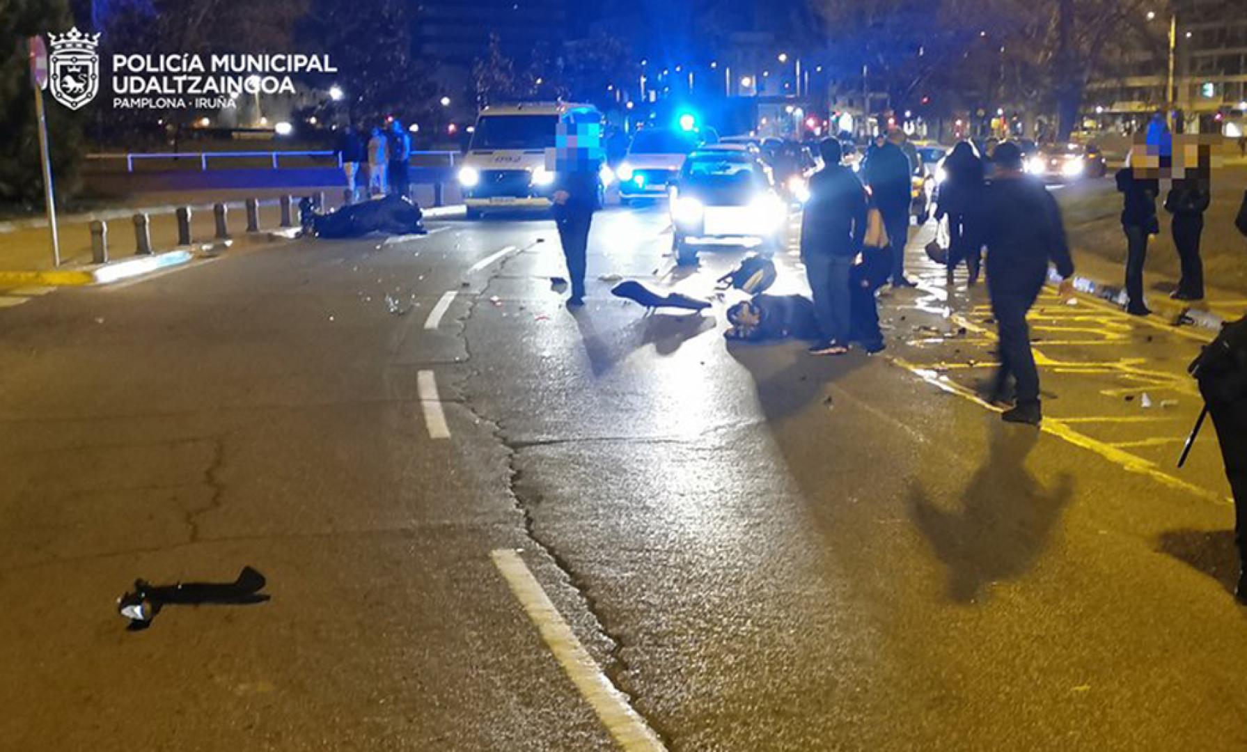 Consecuencias del accidente causado por el conductor que circuló en sentido contrario