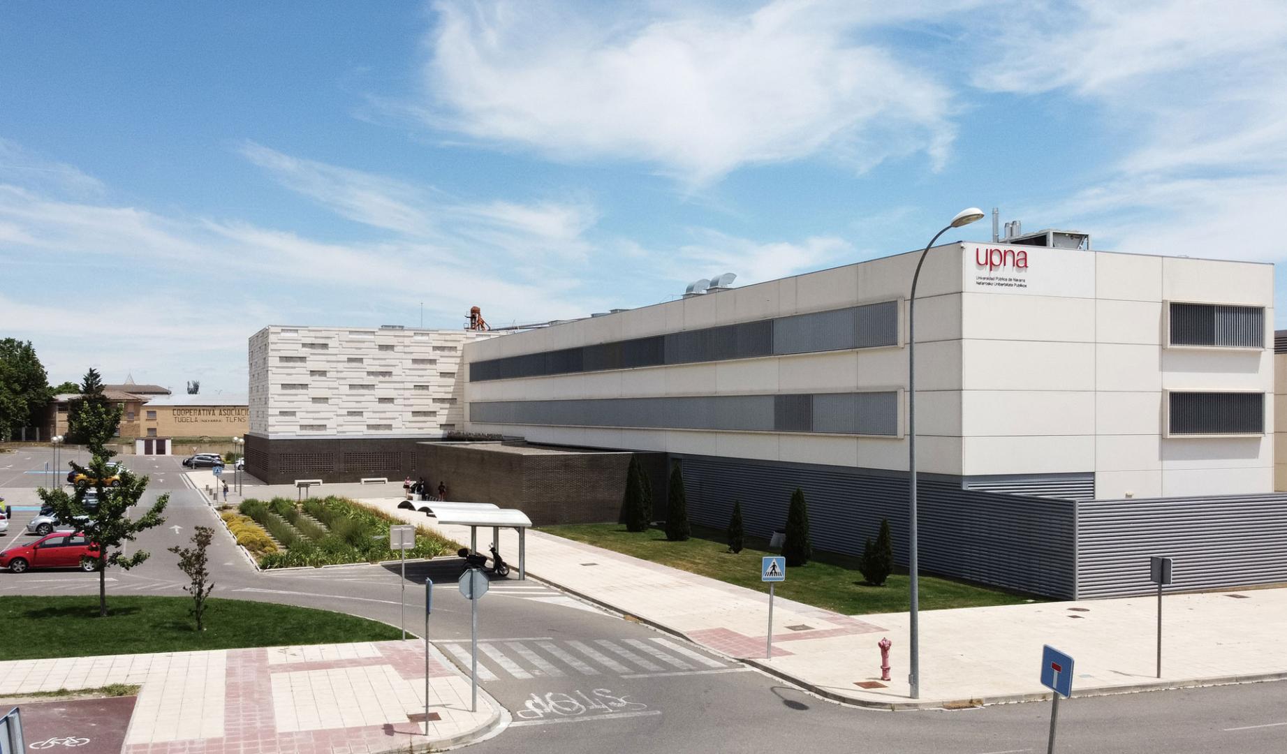 Campus de la UPNA en Tudela.
