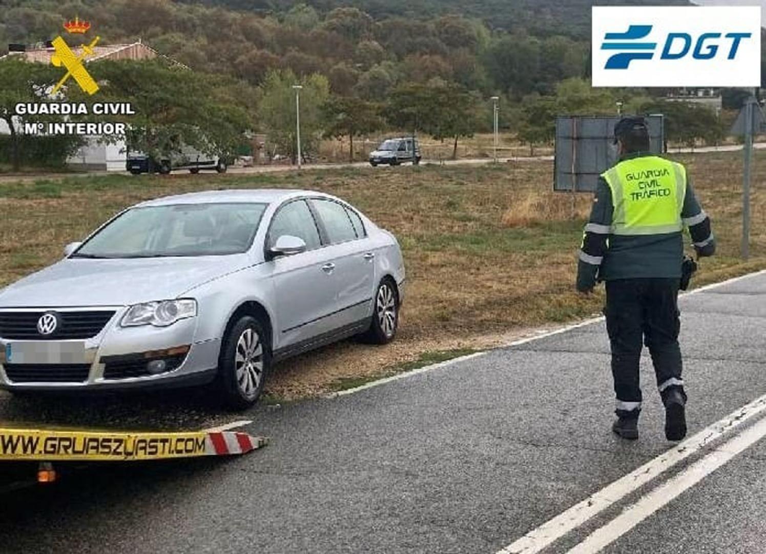 El suceso ha tenido lugar en la NA-718, en el término municipal de Allín