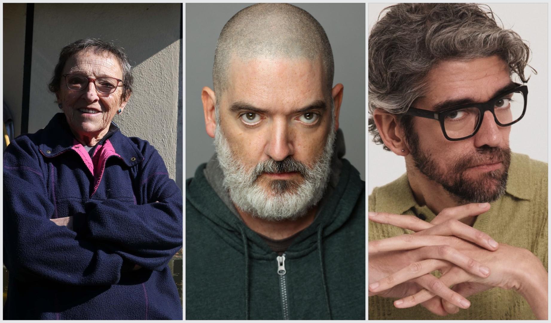 De izquierda a derecha, Elena Uriz, Jordi Aguilar y Javier Botet