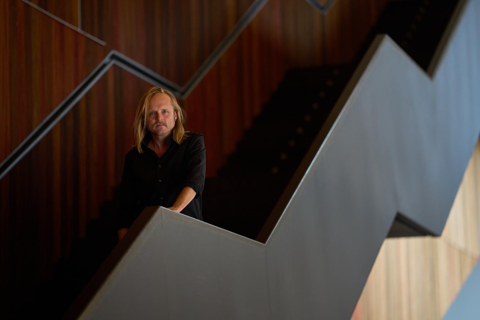 Bjrön Schmelzer, fotografiado en Baluarte, durante su participación en los Encuentros.
