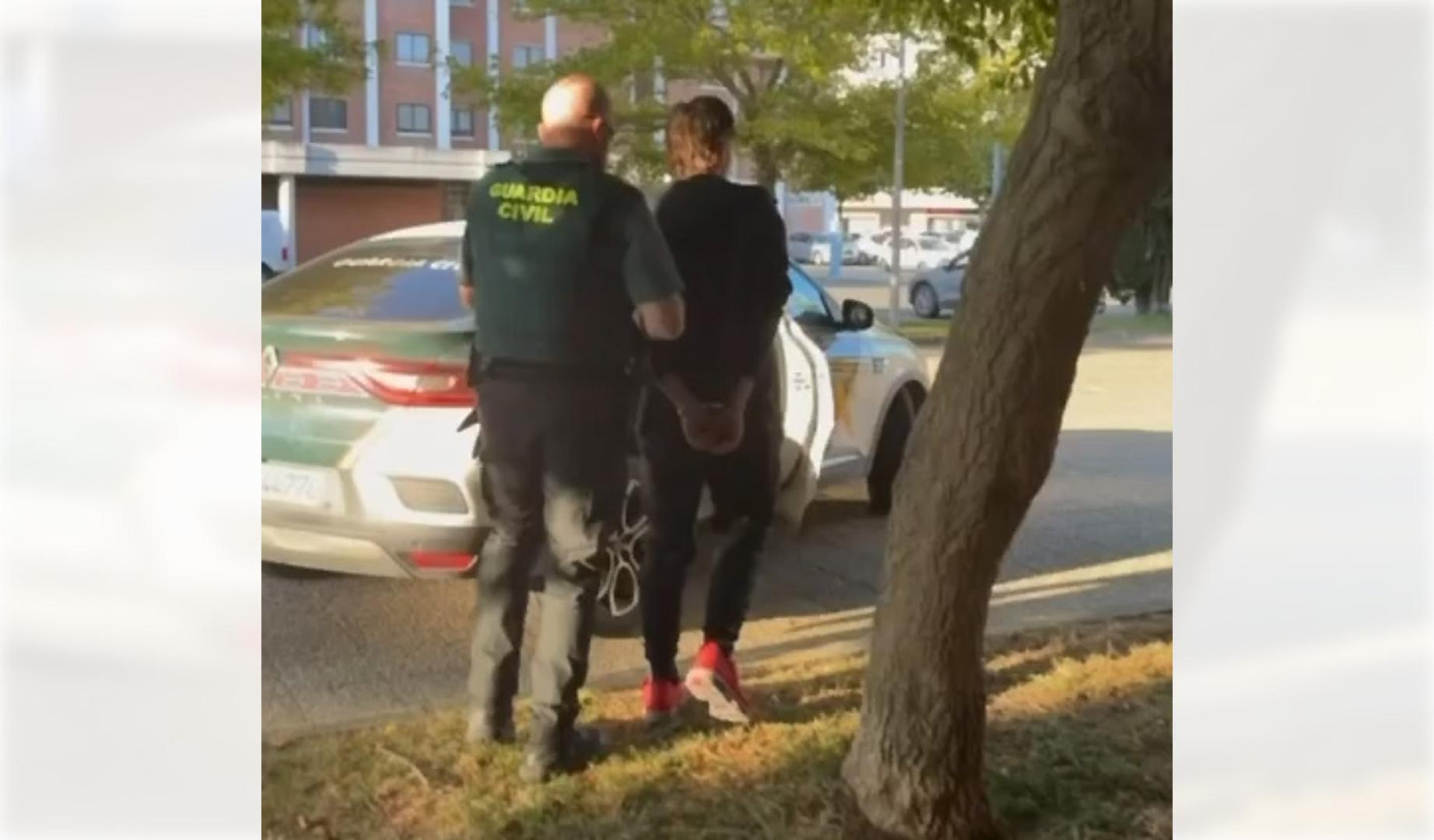 Momento de la detención