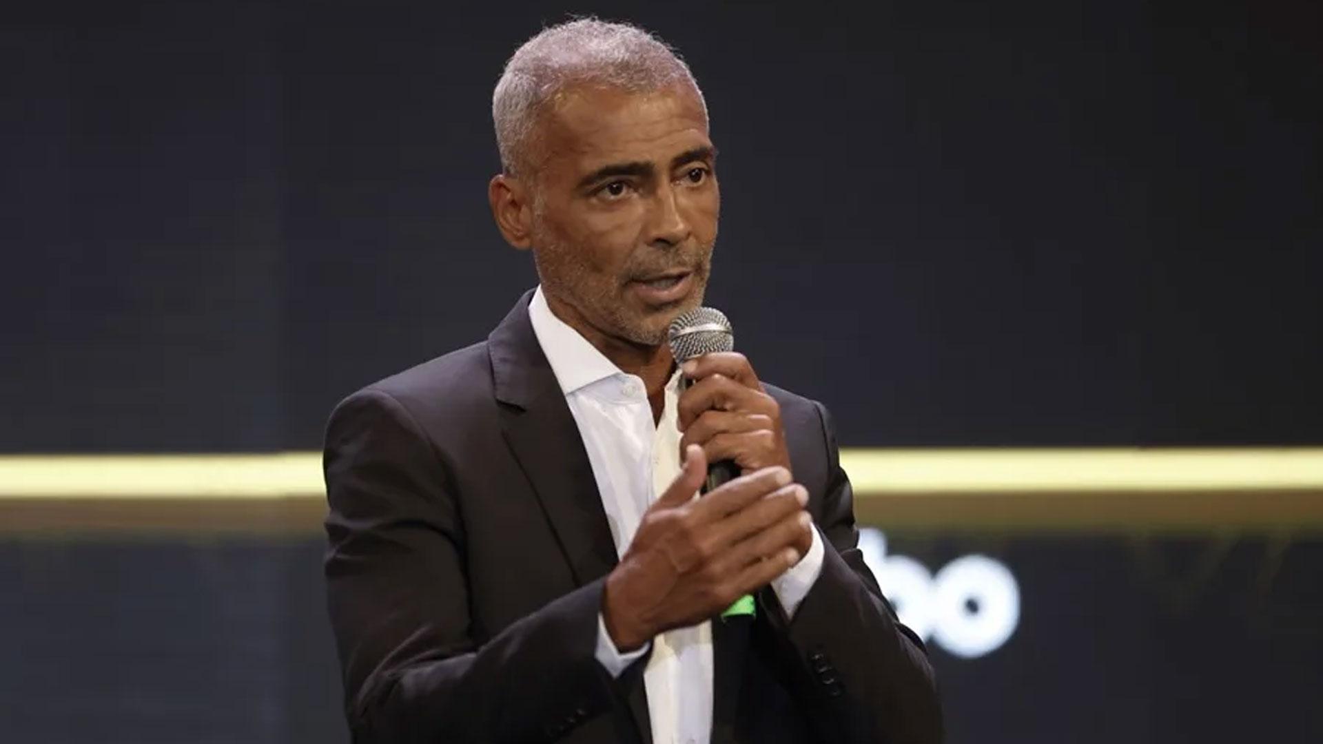 Fotografía de archivo del exfutbolista brasileño Romario