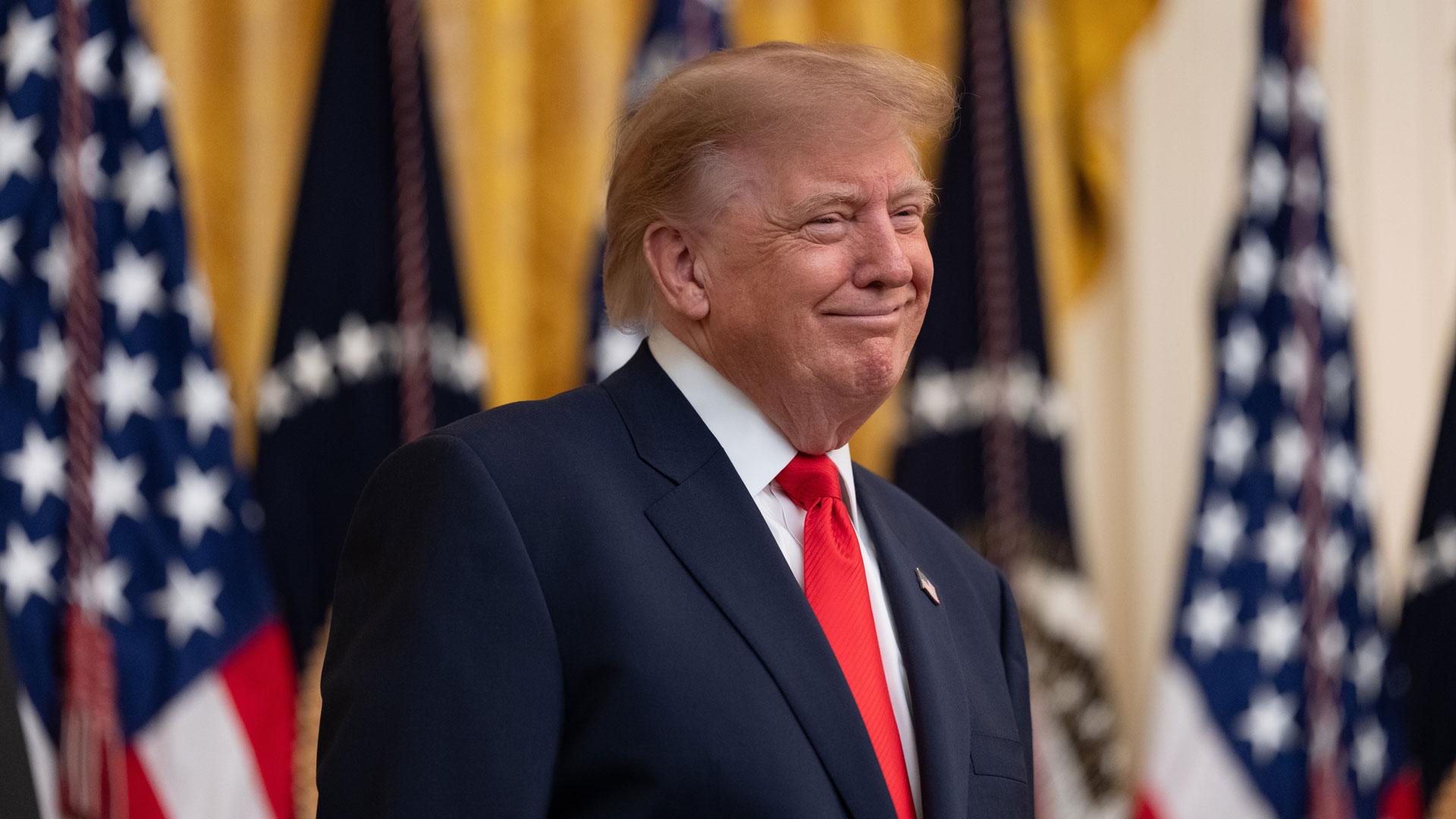 El presidente de Estados Unidos, Donald Trump