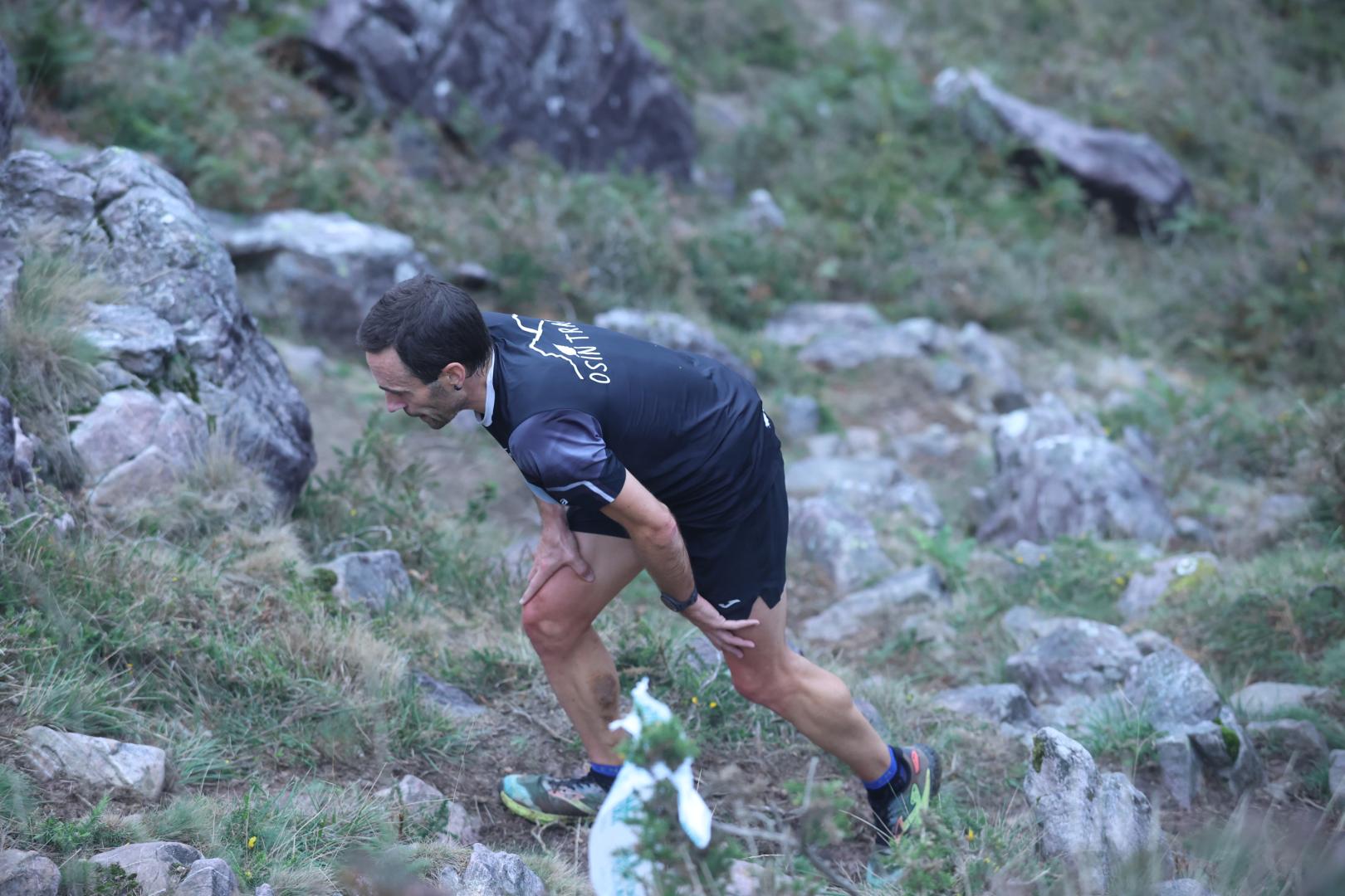 Hodei Lujanbio, corredor de Goizueta y ganador este año de la media maratón de la Carrera de los Contrabandistas tras haber sido segundo en 2025