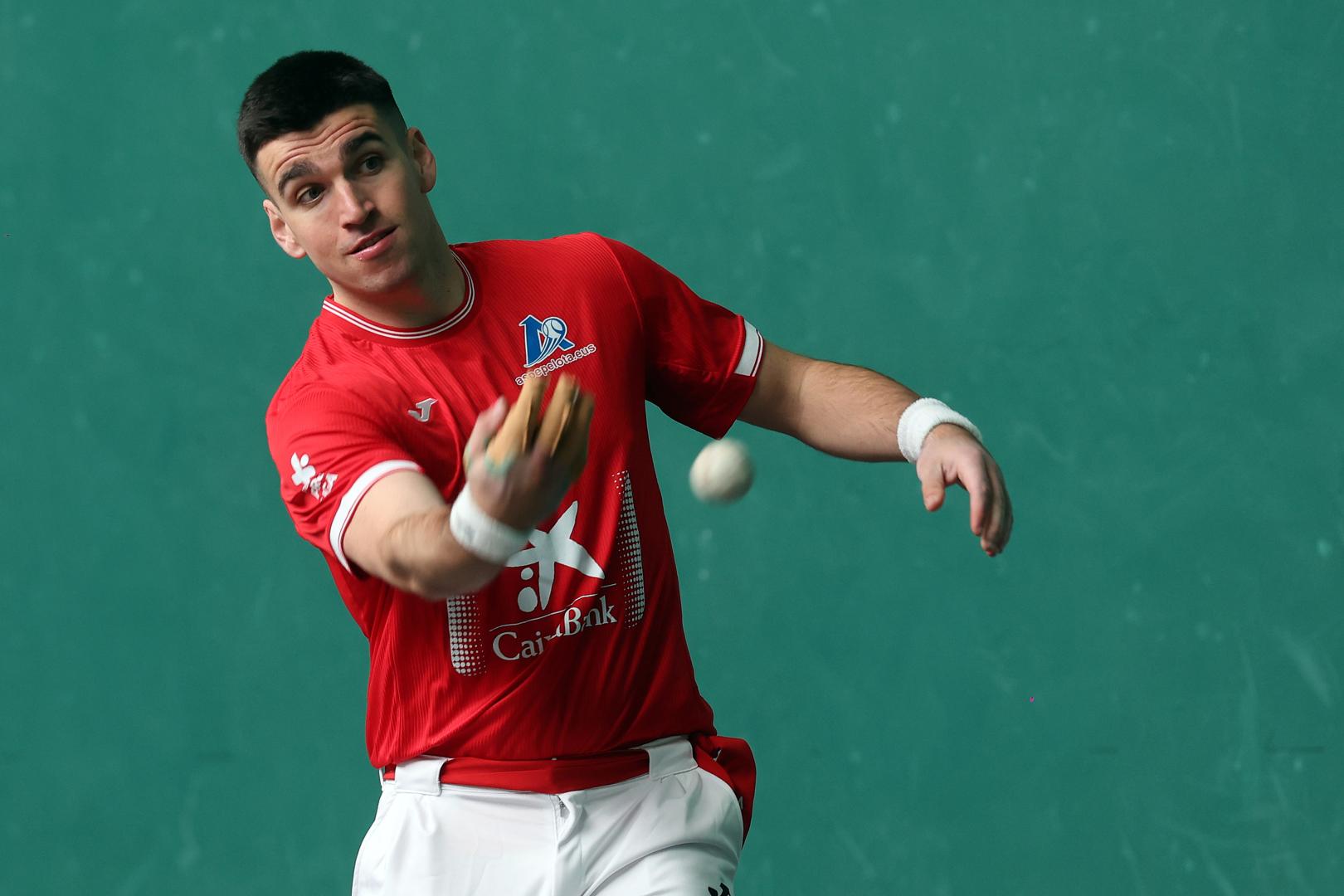 Ander Murua, en un partido anterior.