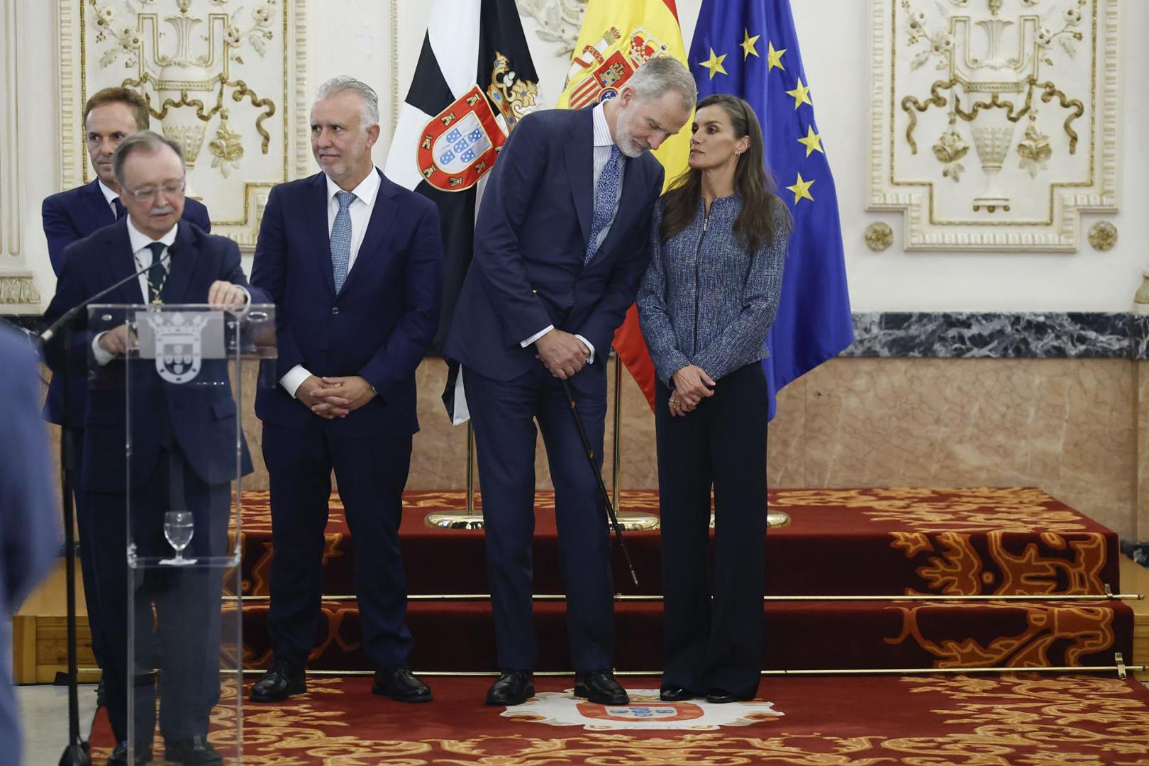 Fotos de la visita del rey Felipe y la reina Letizia a Ceuta