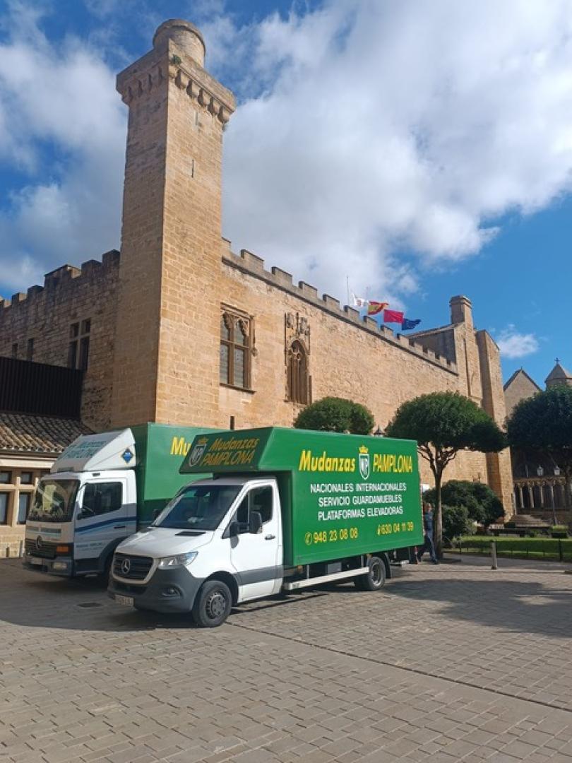 Mudanzas Pamplona realiza servicios a particulares, empresas y traslados de obras de arte