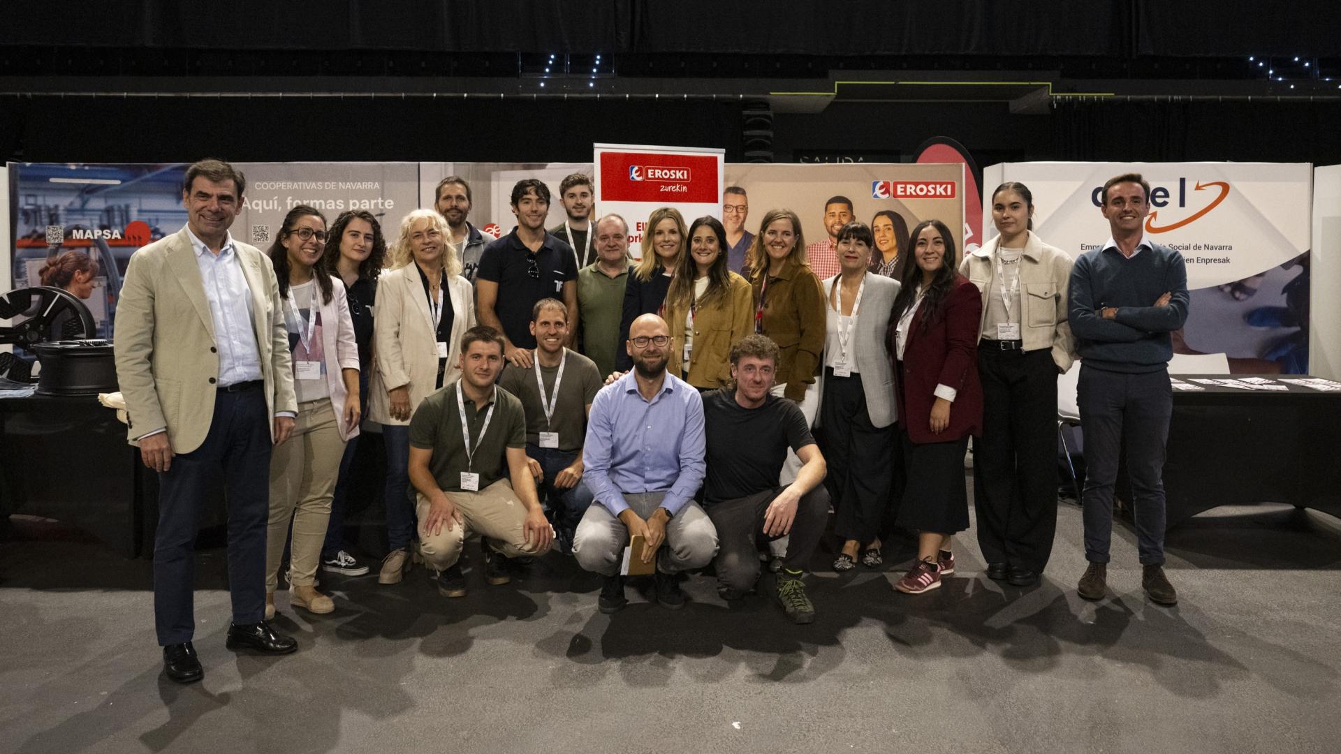 Inauguración del Encuentro de empleo y emprendimiento de la UPNA