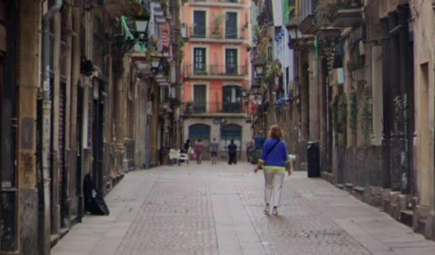 Calle Barrenkale en el Casco Viejo de Bilbao