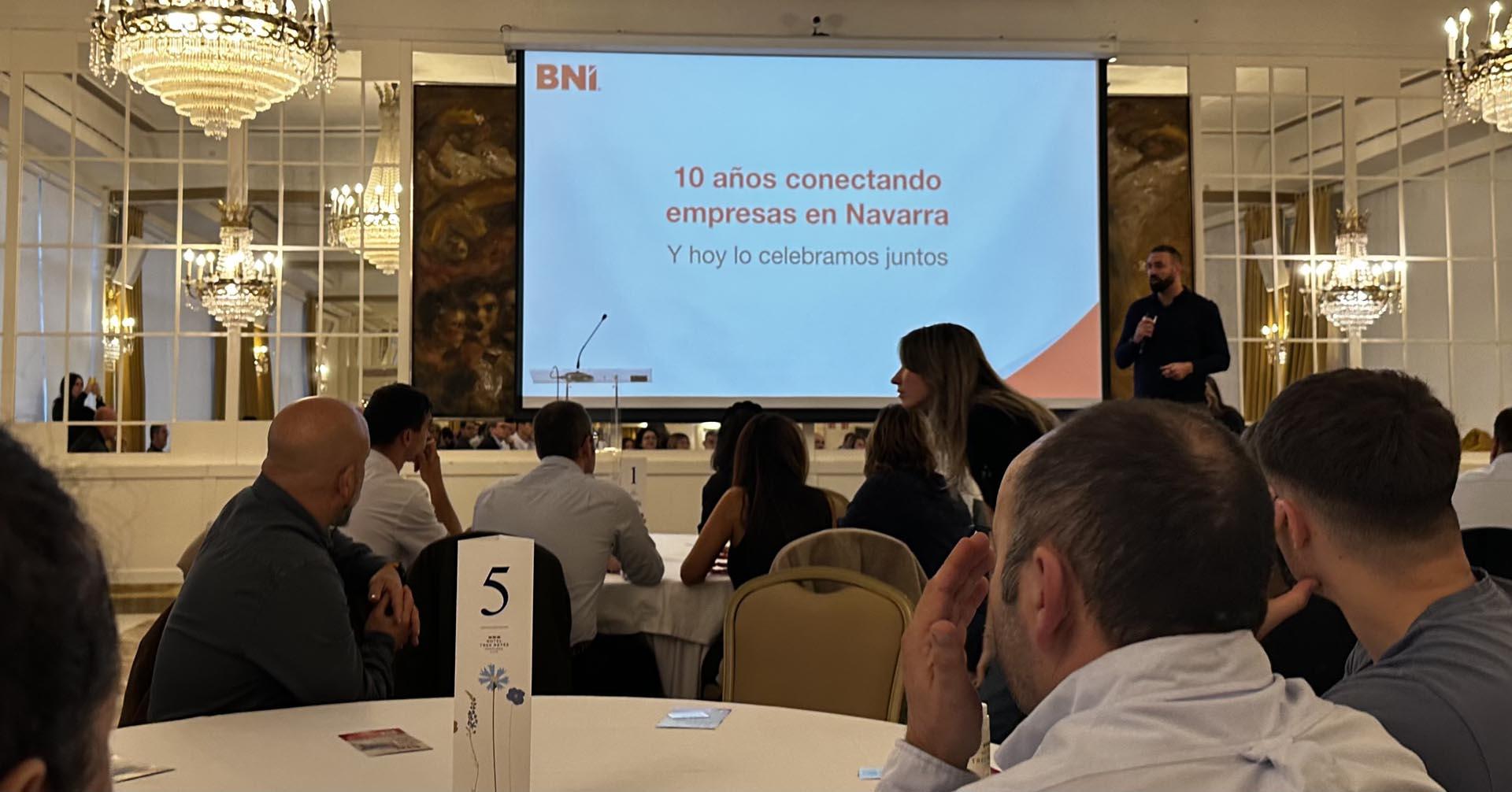 BNI Navarra ha celebrado sus diez años de actividad en la Comunidad foral