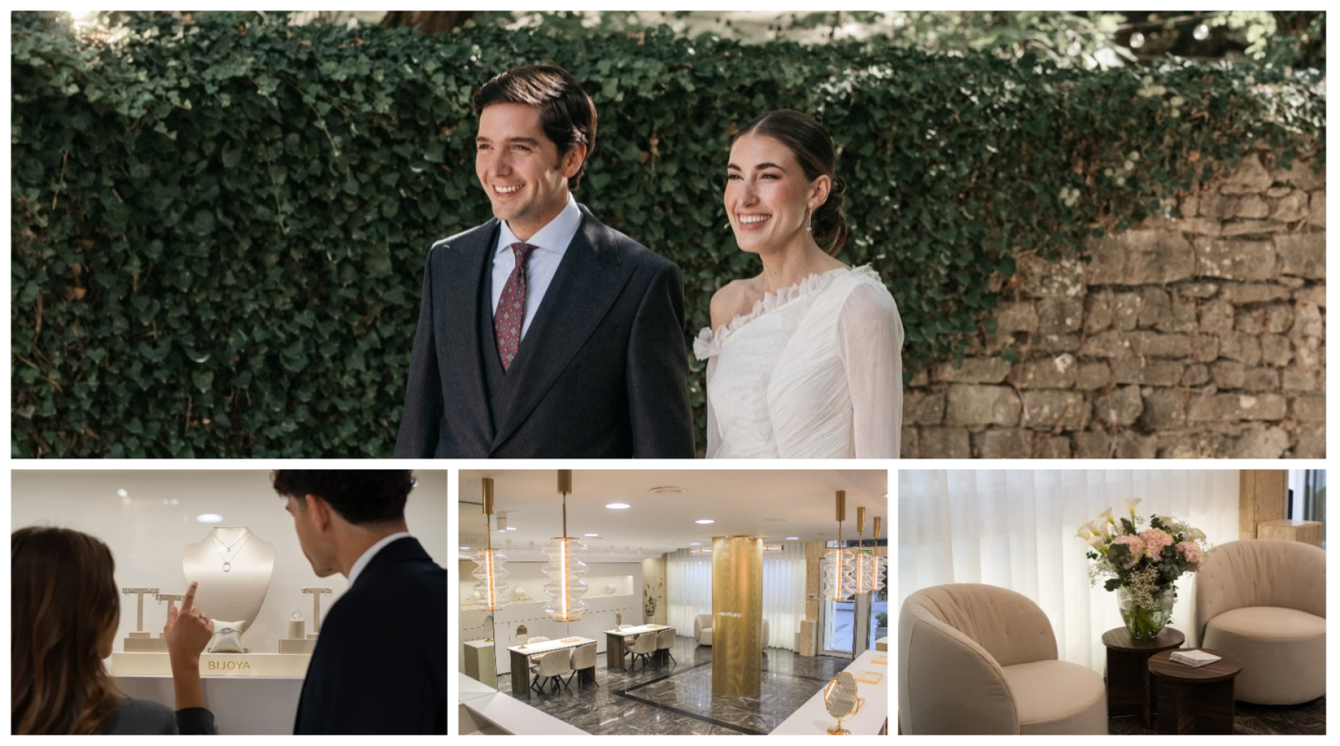 BIJOYA ha recibido cuatro Wedding Awards y es referencia en joyas nupciales