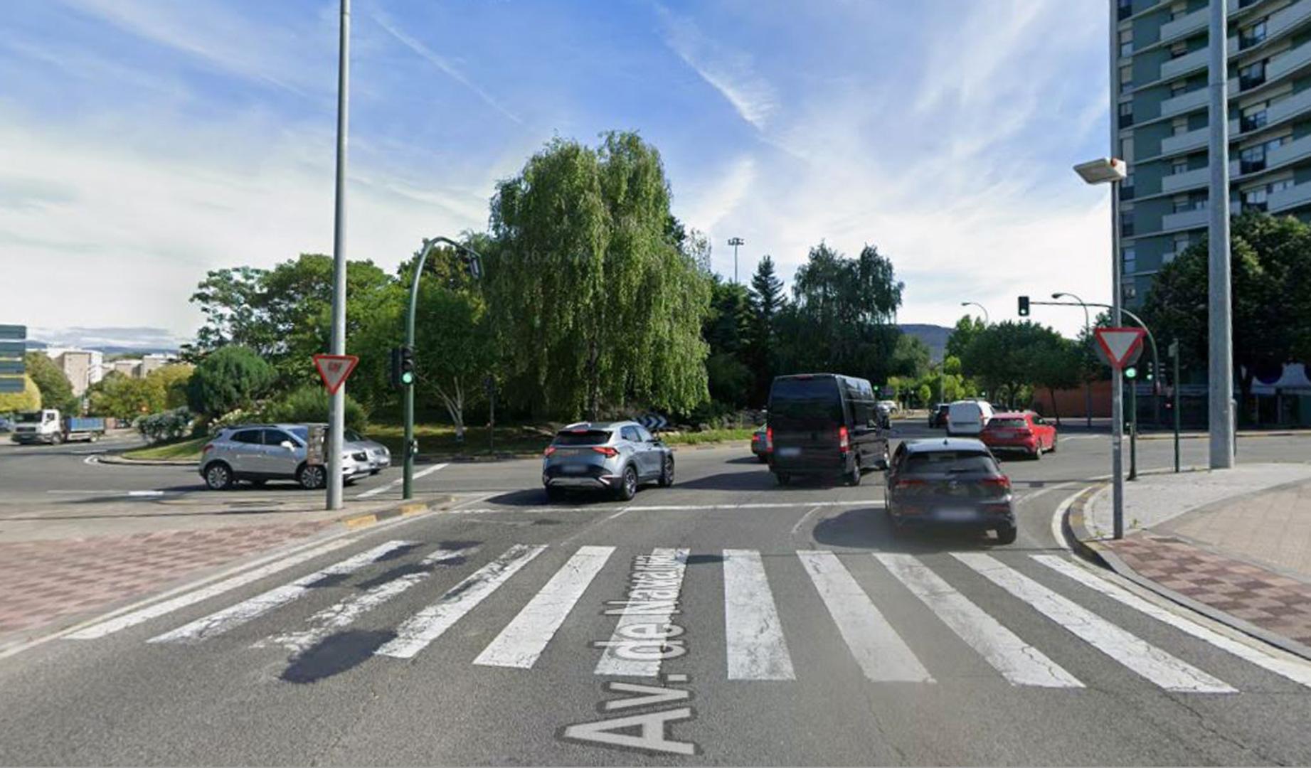 El atropello ha ocurrido este jueves en la Avenida de Navarra a la altura de la Agrupación Deportiva San Juan de Pamplona.