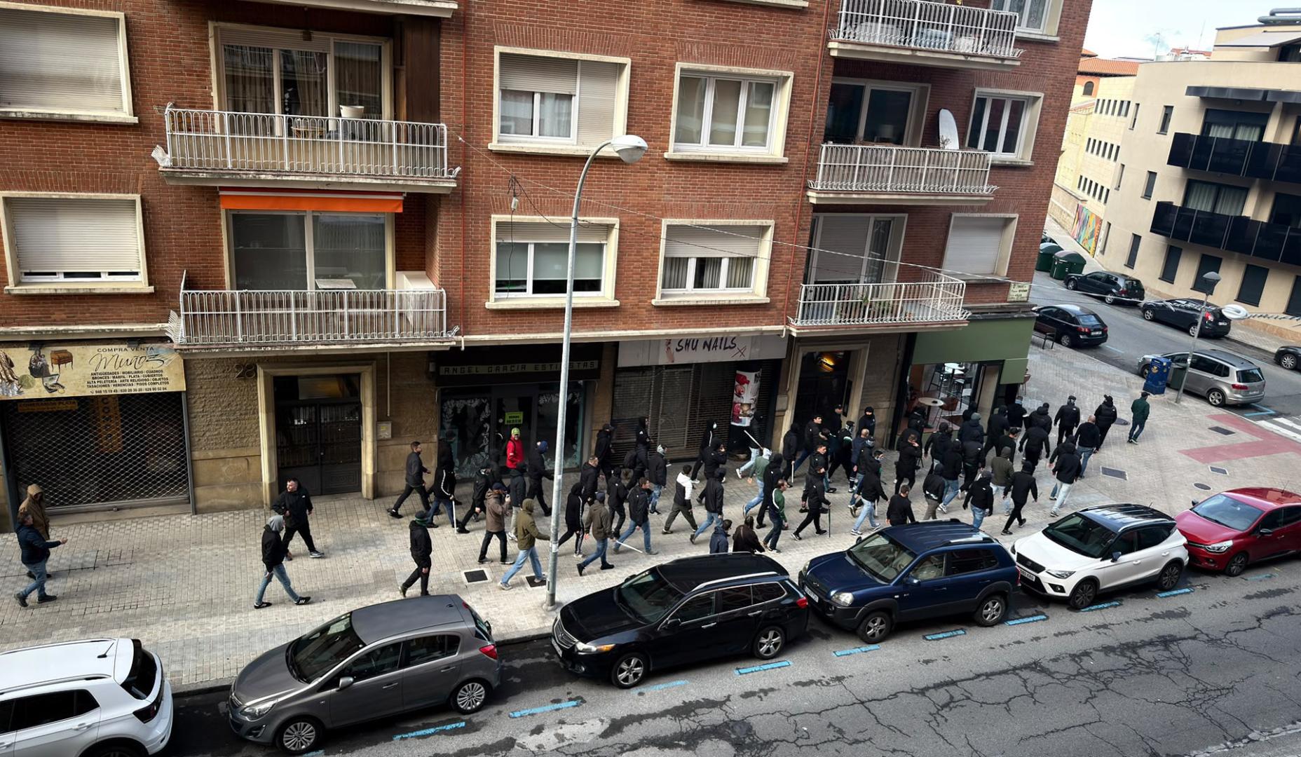 Grupo de ultras del Racing