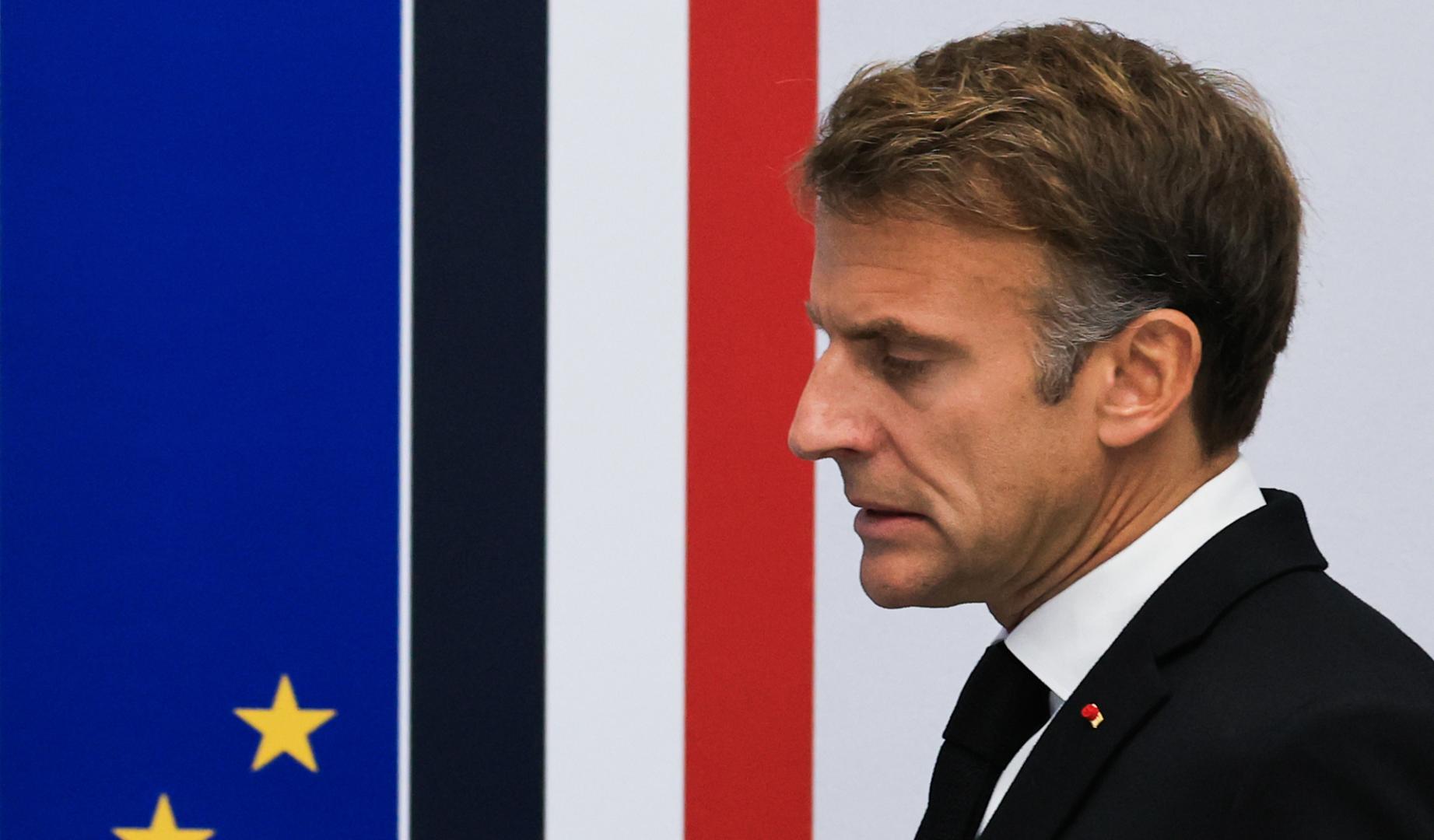 El presidente francés, Emmanuel Macron, ha comparecido en la tarde del domingo con un mensaje a la nación