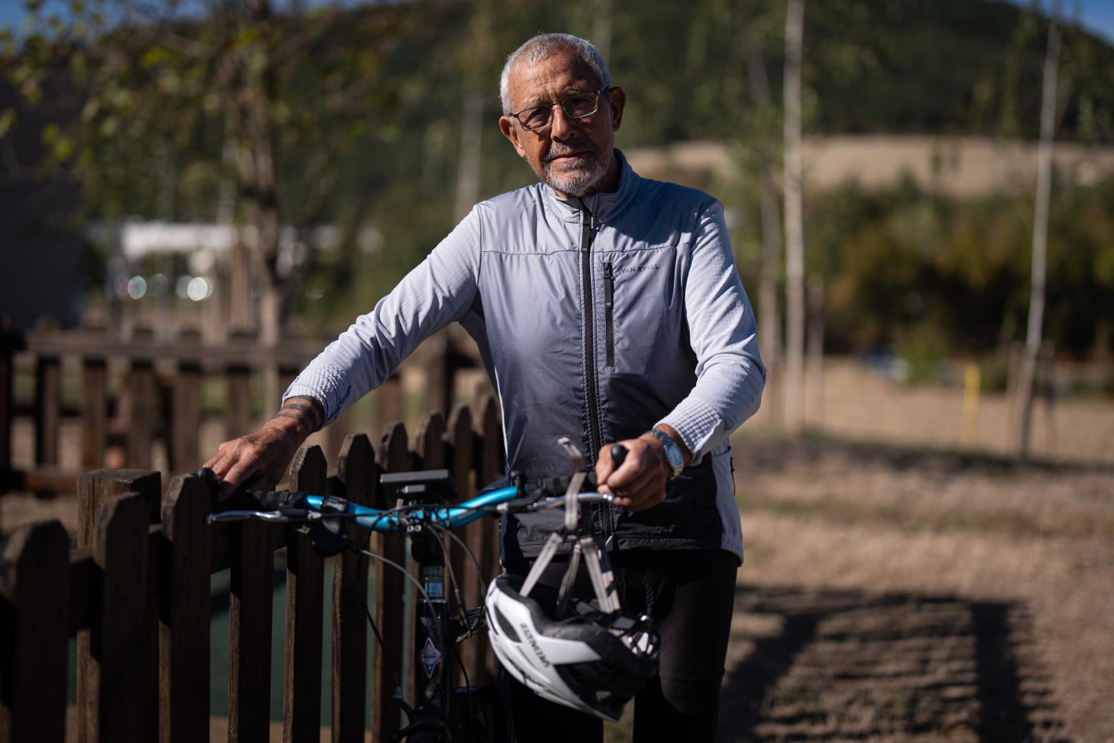 Alfredo Blasco, ciclista navarro que fue campeón de España en Duatlón y carretera en 1993