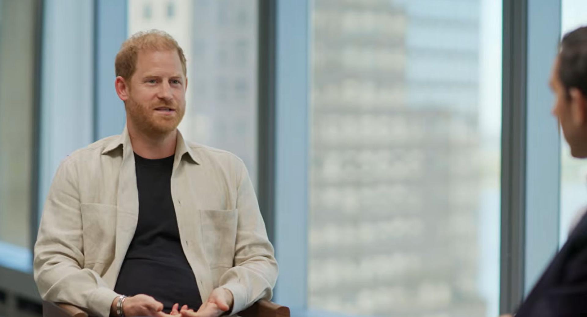 El príncipe Enrique, en su entrevista para la revista GQ
